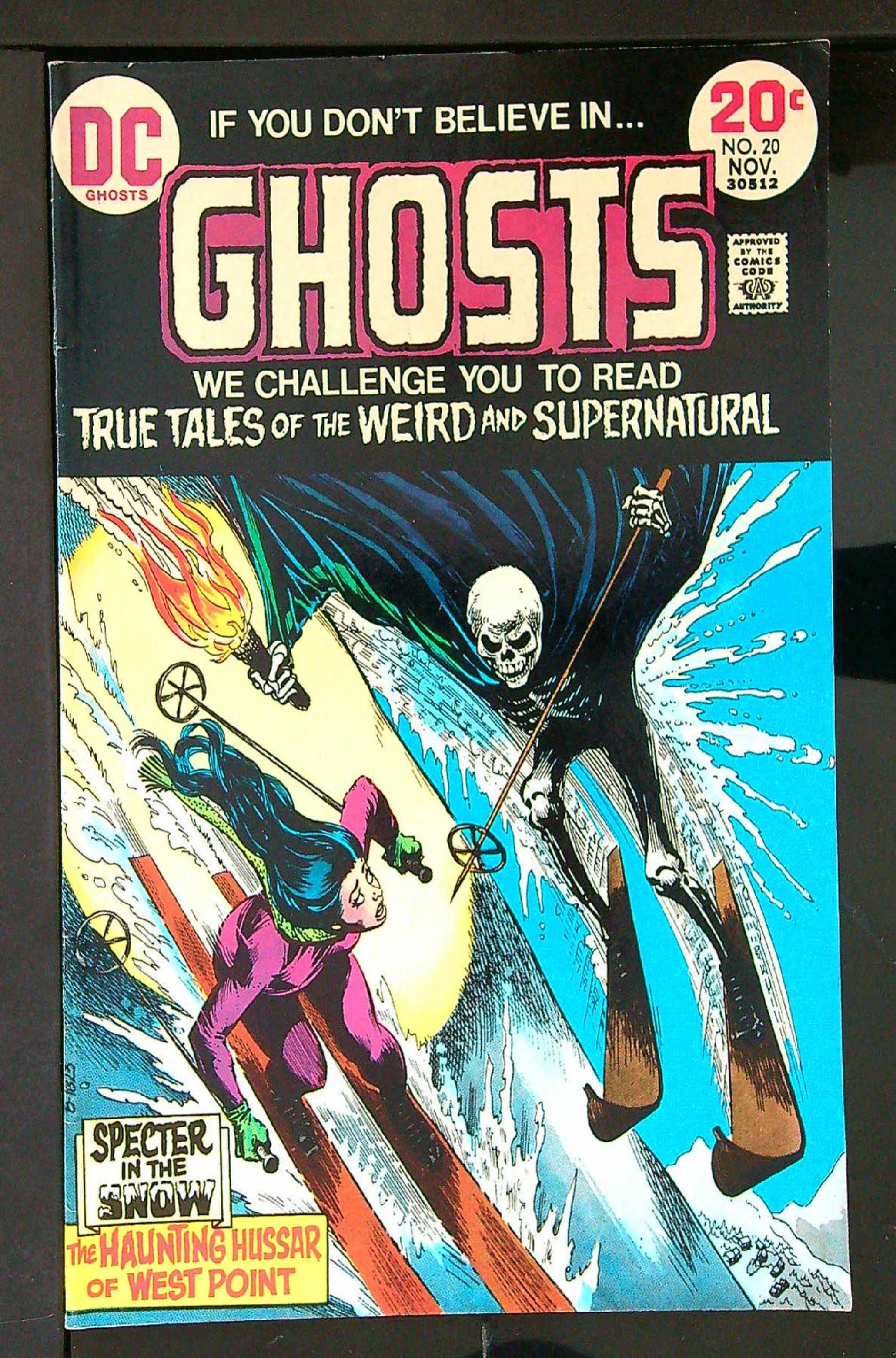 Cover of Ghosts (Vol 1) #20. One of 250,000 Vintage American Comics on sale from Krypton!
