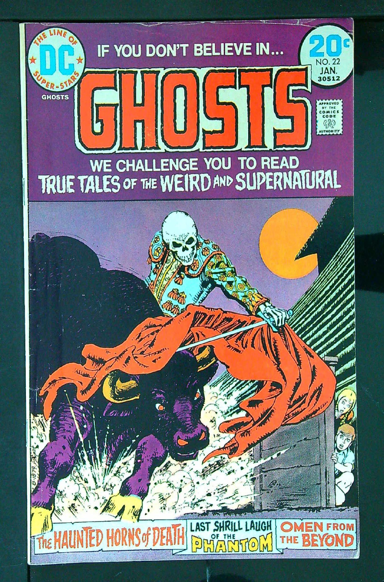 Cover of Ghosts (Vol 1) #22. One of 250,000 Vintage American Comics on sale from Krypton!