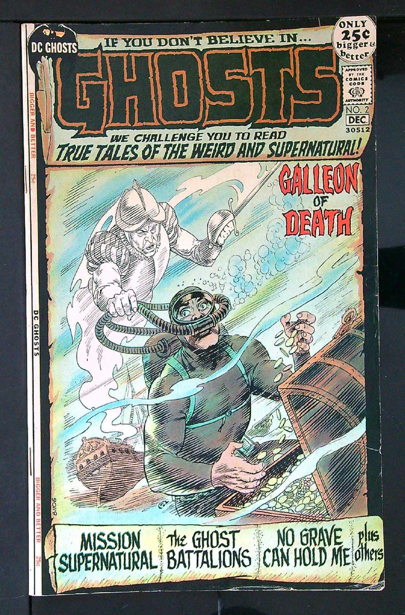 Cover of Ghosts (Vol 1) #2. One of 250,000 Vintage American Comics on sale from Krypton!