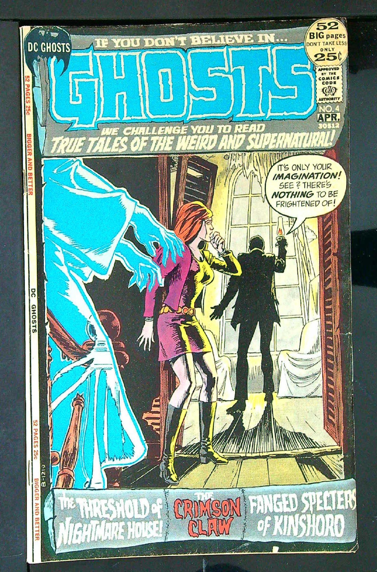Cover of Ghosts (Vol 1) #4. One of 250,000 Vintage American Comics on sale from Krypton!