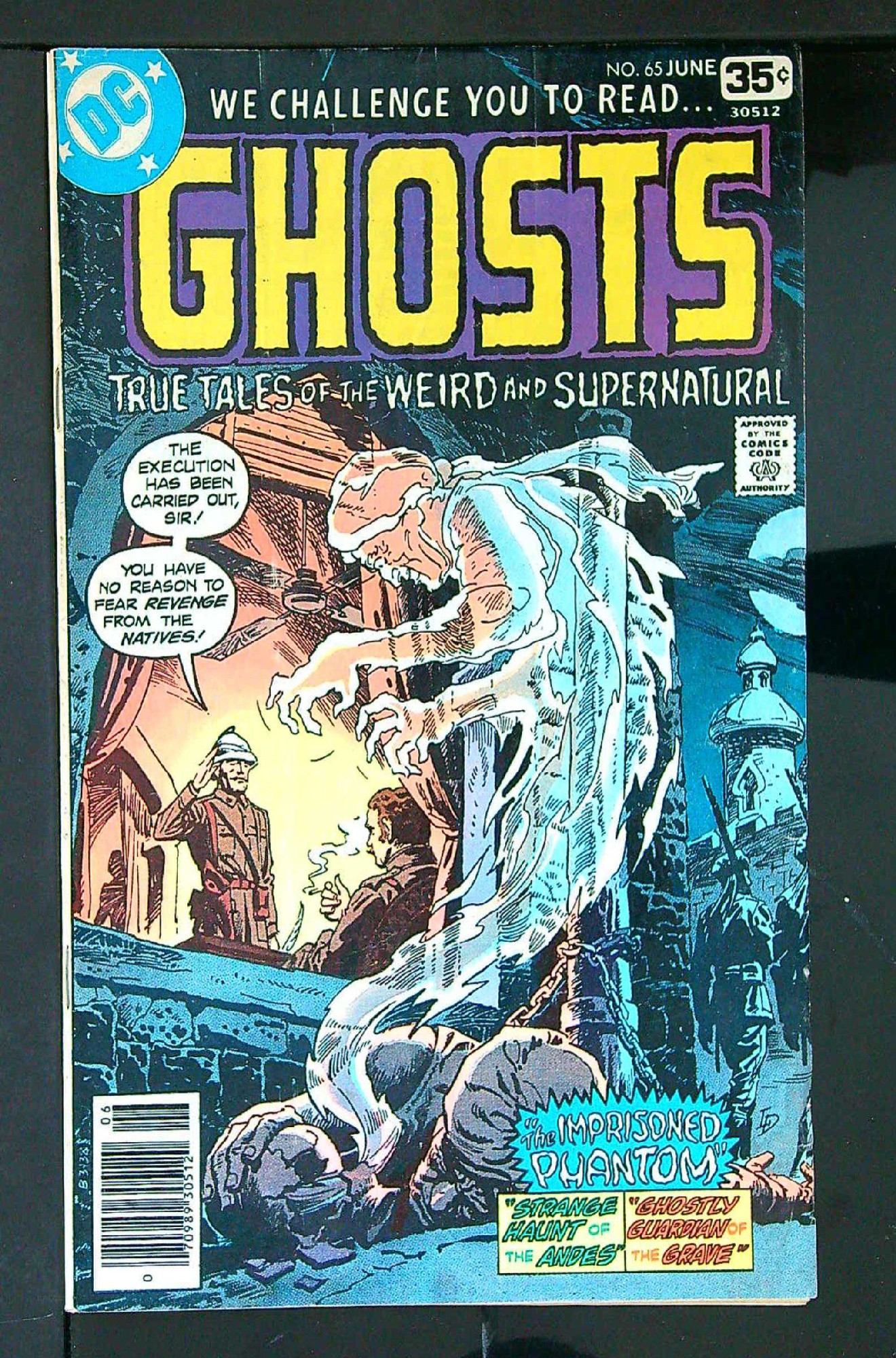 Cover of Ghosts (Vol 1) #65. One of 250,000 Vintage American Comics on sale from Krypton!
