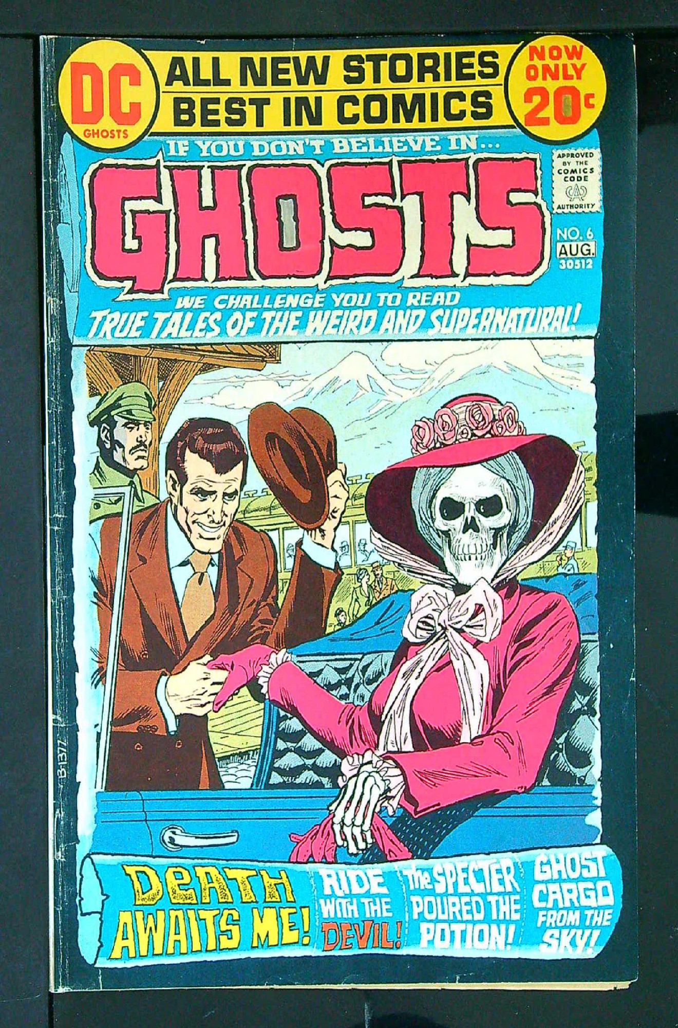 Cover of Ghosts (Vol 1) #6. One of 250,000 Vintage American Comics on sale from Krypton!
