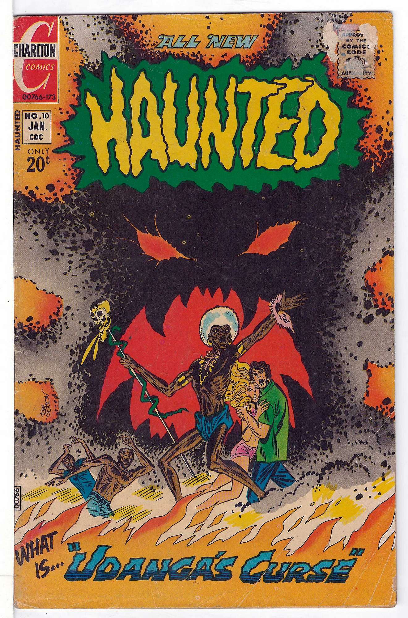 Cover of Haunted (Vol 1) #10. One of 250,000 Vintage American Comics on sale from Krypton!