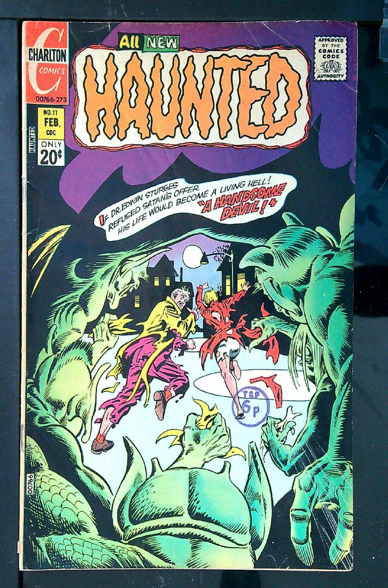 Cover of Haunted (Vol 1) #11. One of 250,000 Vintage American Comics on sale from Krypton!