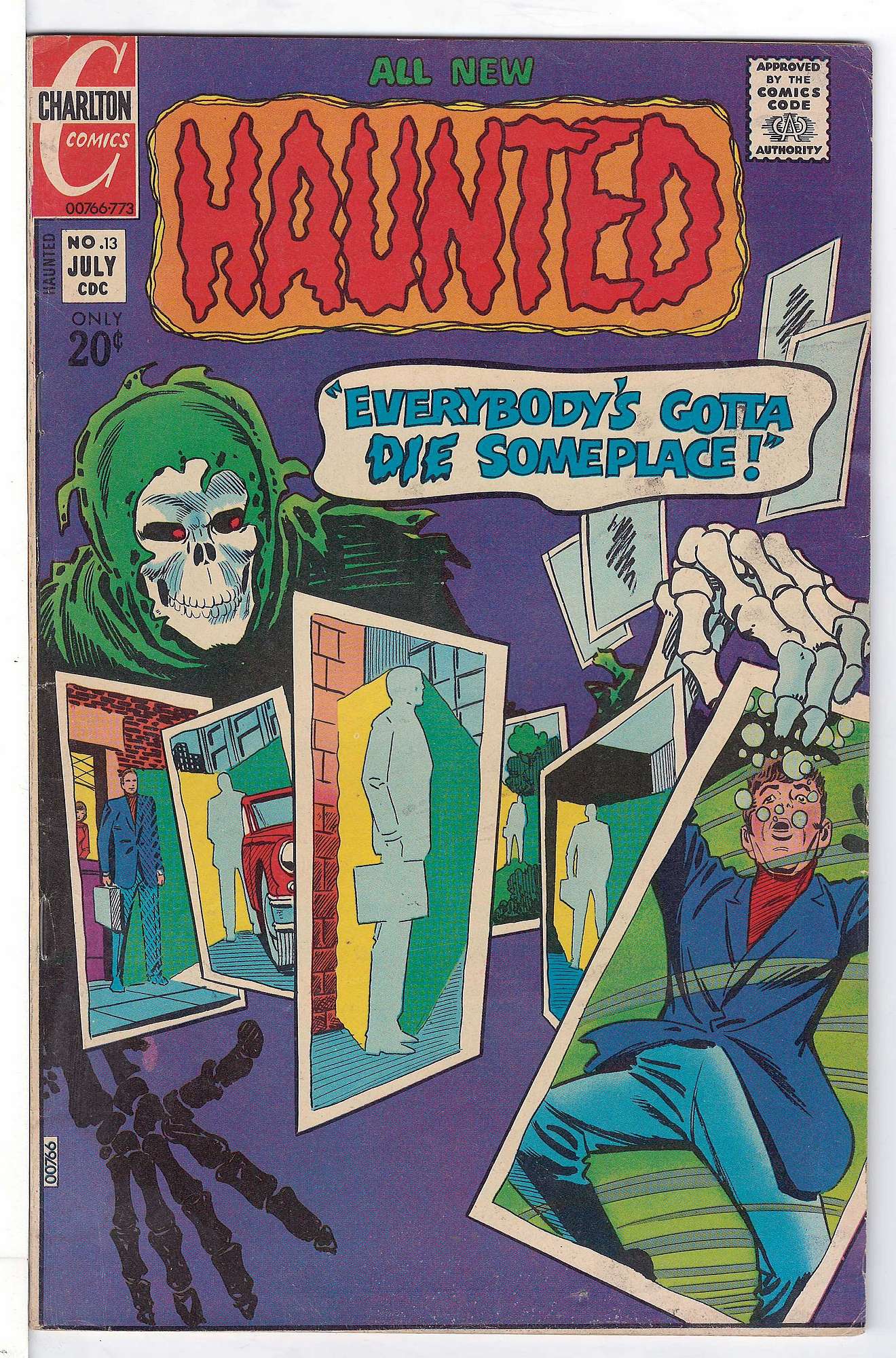 Cover of Haunted (Vol 1) #13. One of 250,000 Vintage American Comics on sale from Krypton!
