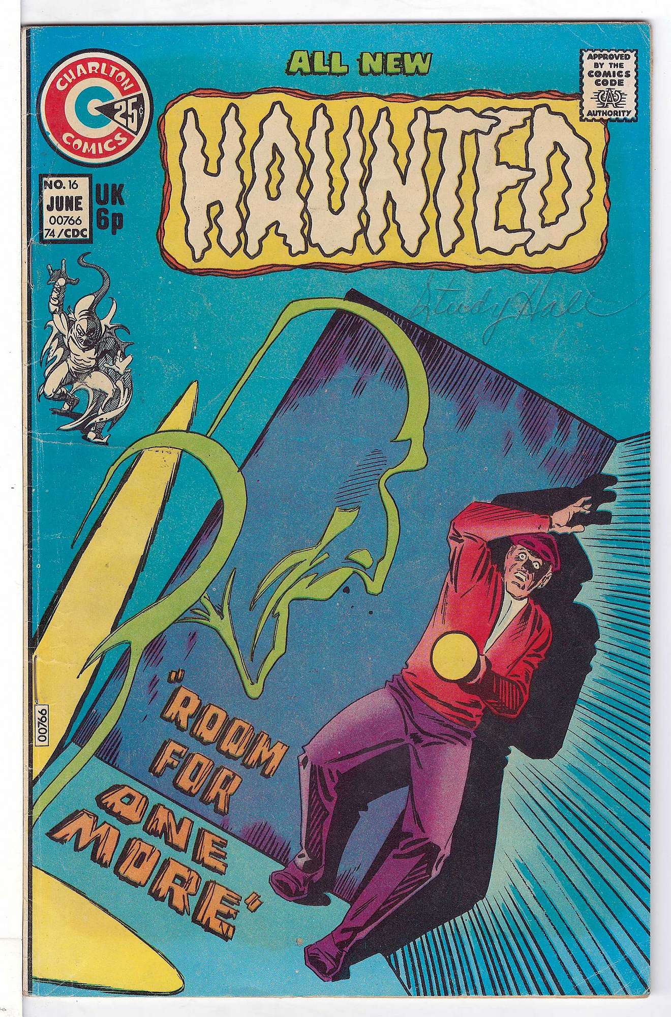 Cover of Haunted (Vol 1) #16. One of 250,000 Vintage American Comics on sale from Krypton!
