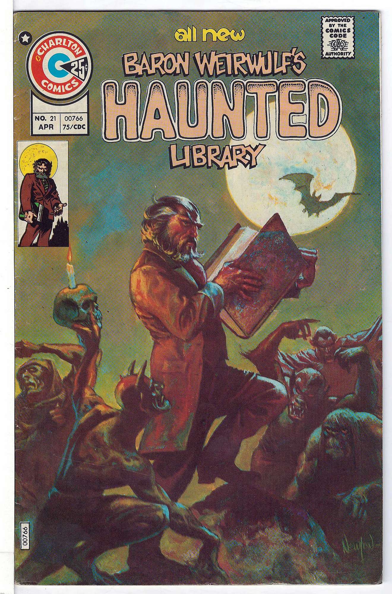 Cover of Haunted (Vol 1) #21. One of 250,000 Vintage American Comics on sale from Krypton!