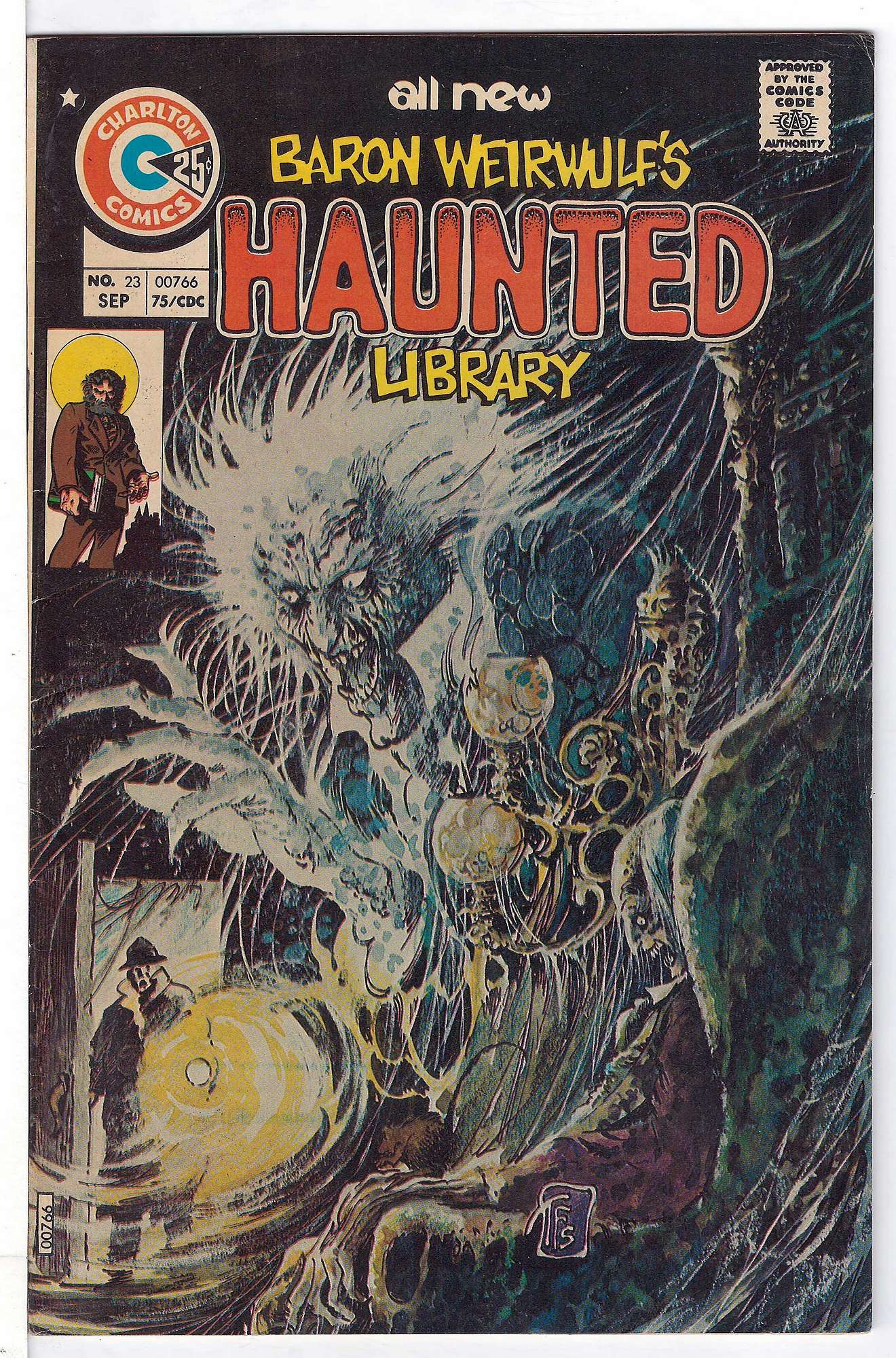 Cover of Haunted (Vol 1) #23. One of 250,000 Vintage American Comics on sale from Krypton!