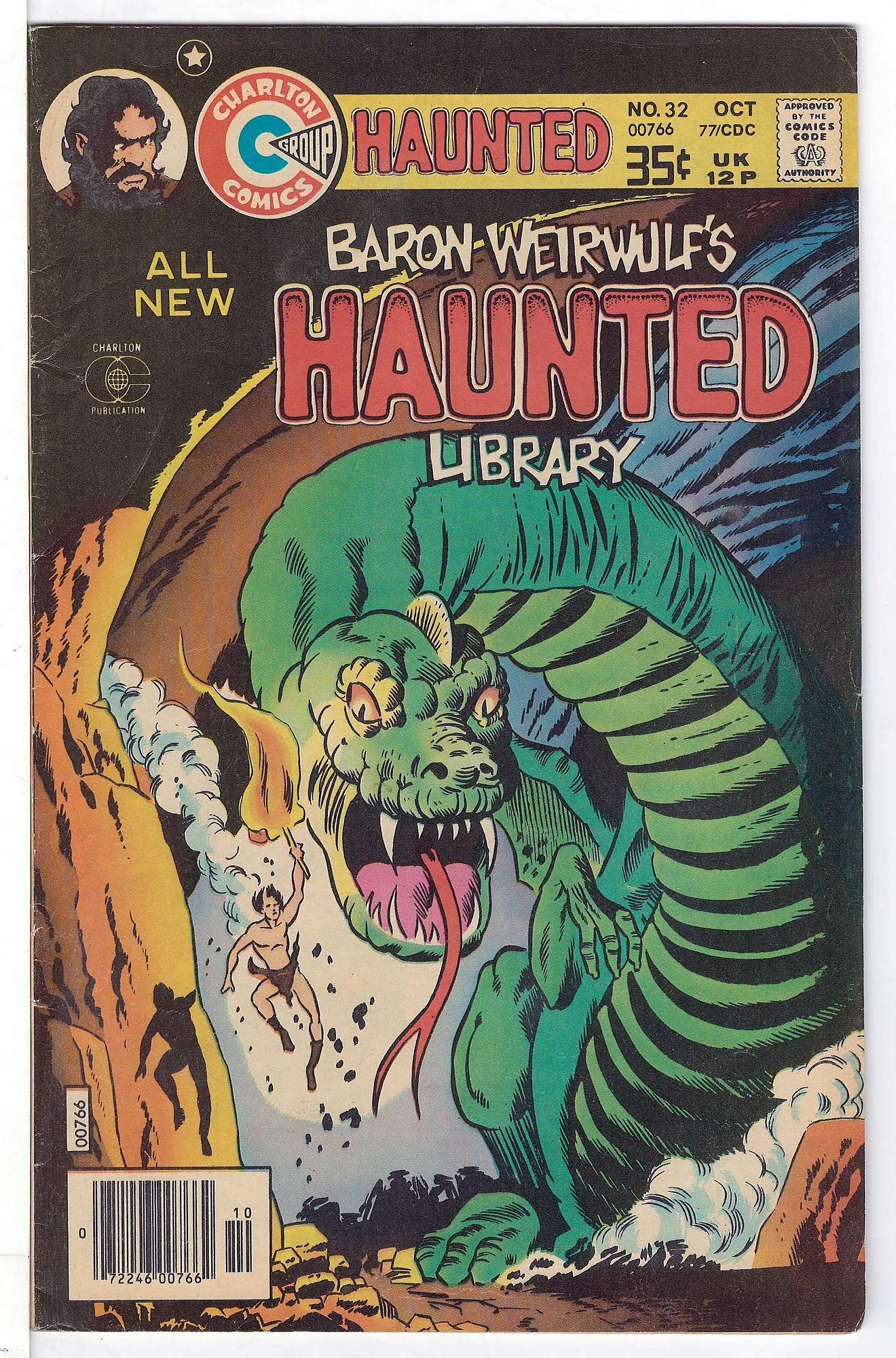Cover of Haunted (Vol 1) #32. One of 250,000 Vintage American Comics on sale from Krypton!