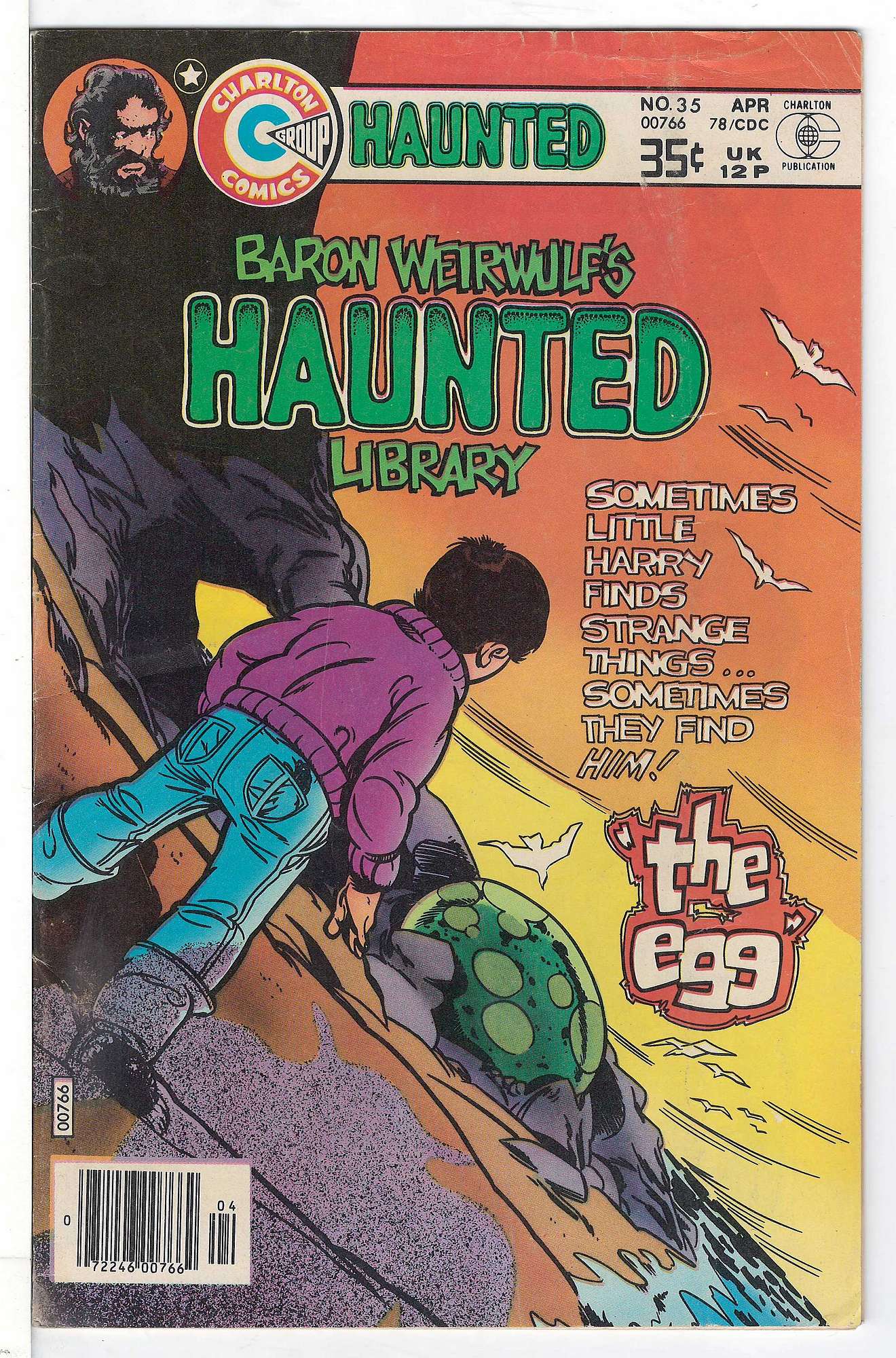 Cover of Haunted (Vol 1) #35. One of 250,000 Vintage American Comics on sale from Krypton!
