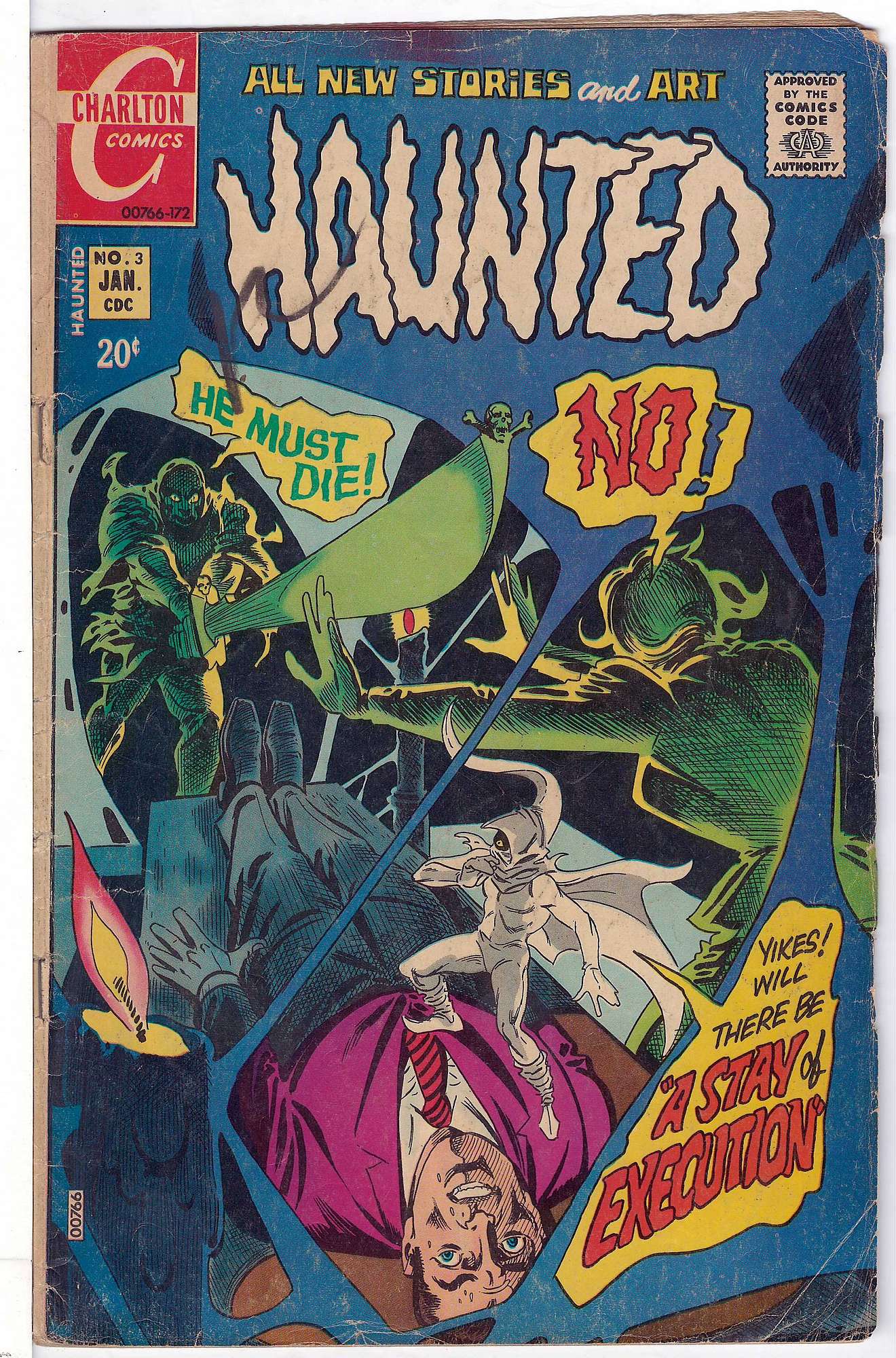 Cover of Haunted (Vol 1) #3. One of 250,000 Vintage American Comics on sale from Krypton!