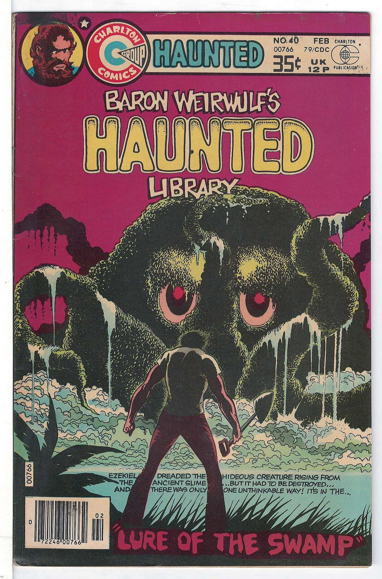 Cover of Haunted (Vol 1) #40. One of 250,000 Vintage American Comics on sale from Krypton!