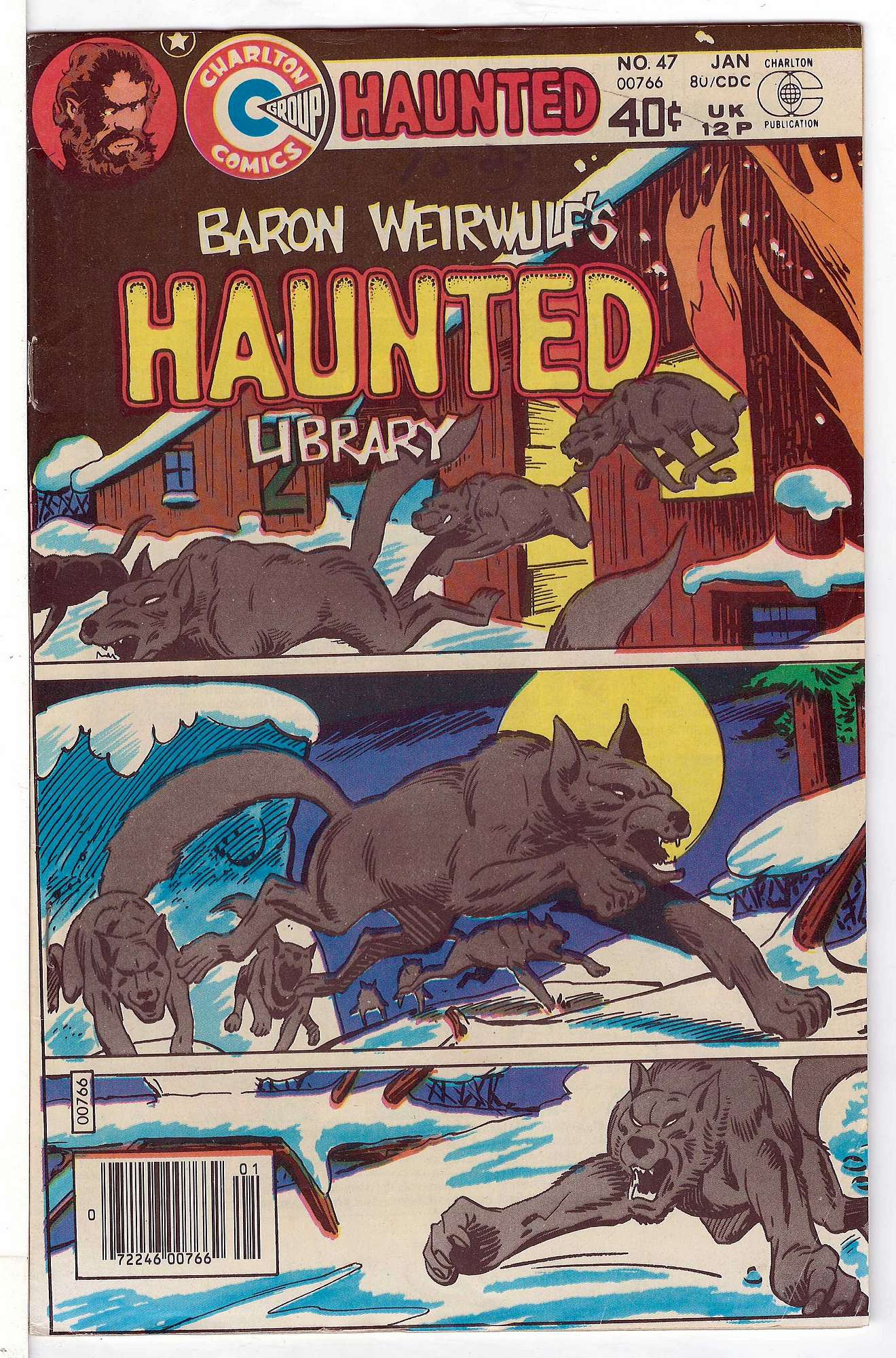 Cover of Haunted (Vol 1) #47. One of 250,000 Vintage American Comics on sale from Krypton!