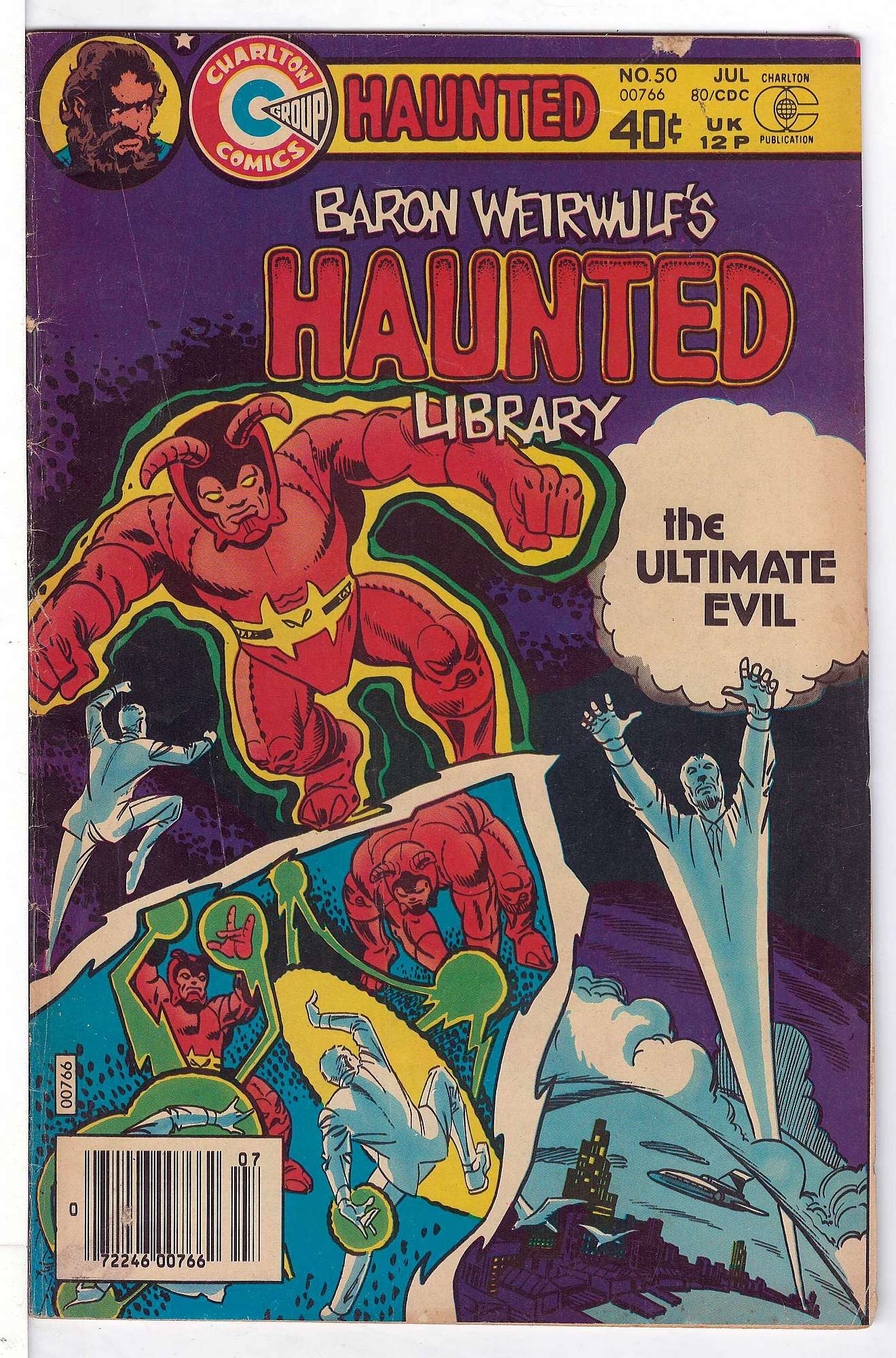 Cover of Haunted (Vol 1) #50. One of 250,000 Vintage American Comics on sale from Krypton!