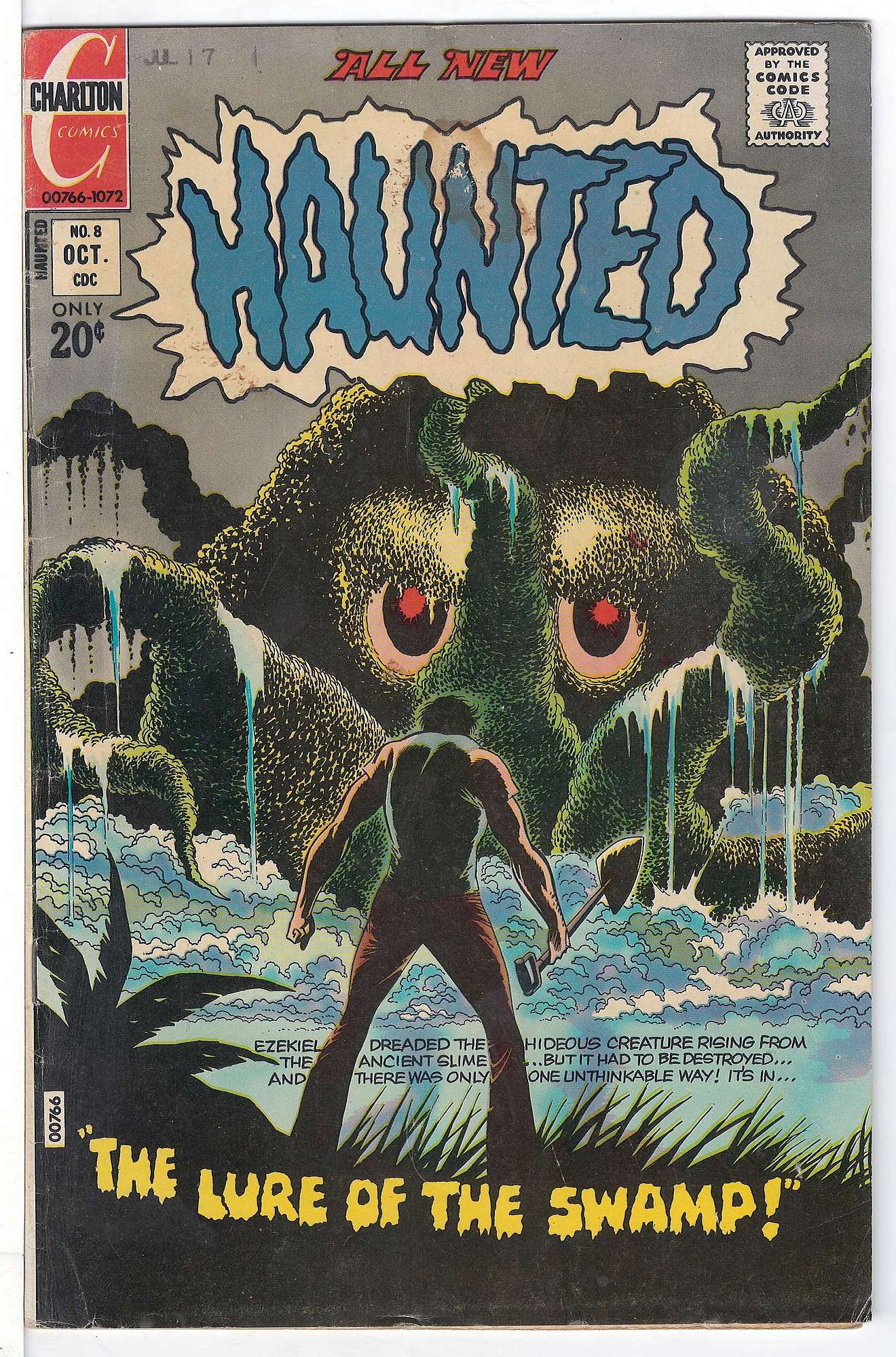 Cover of Haunted (Vol 1) #8. One of 250,000 Vintage American Comics on sale from Krypton!