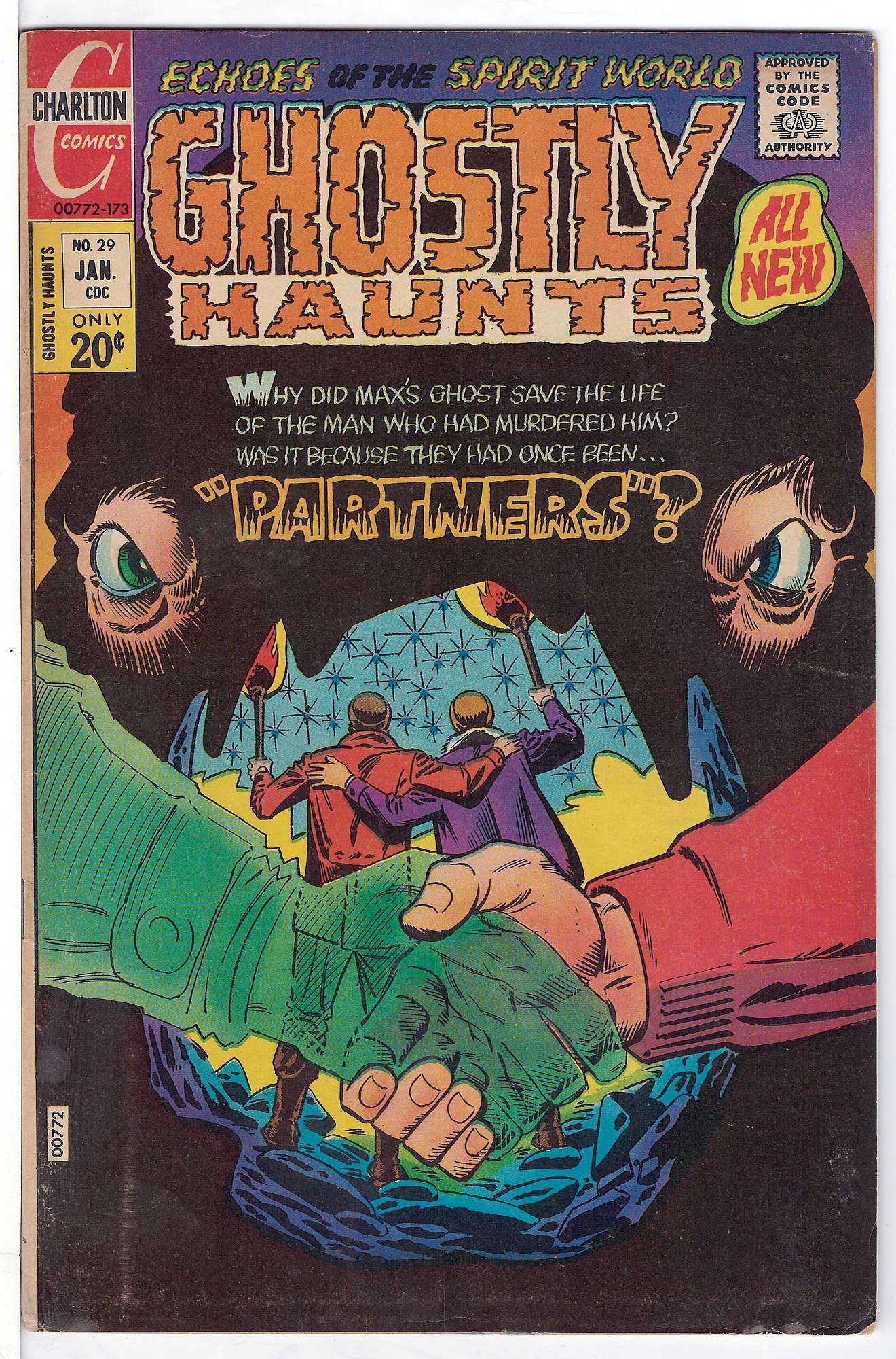 Cover of Ghostly Haunts (Vol 1) #29. One of 250,000 Vintage American Comics on sale from Krypton!