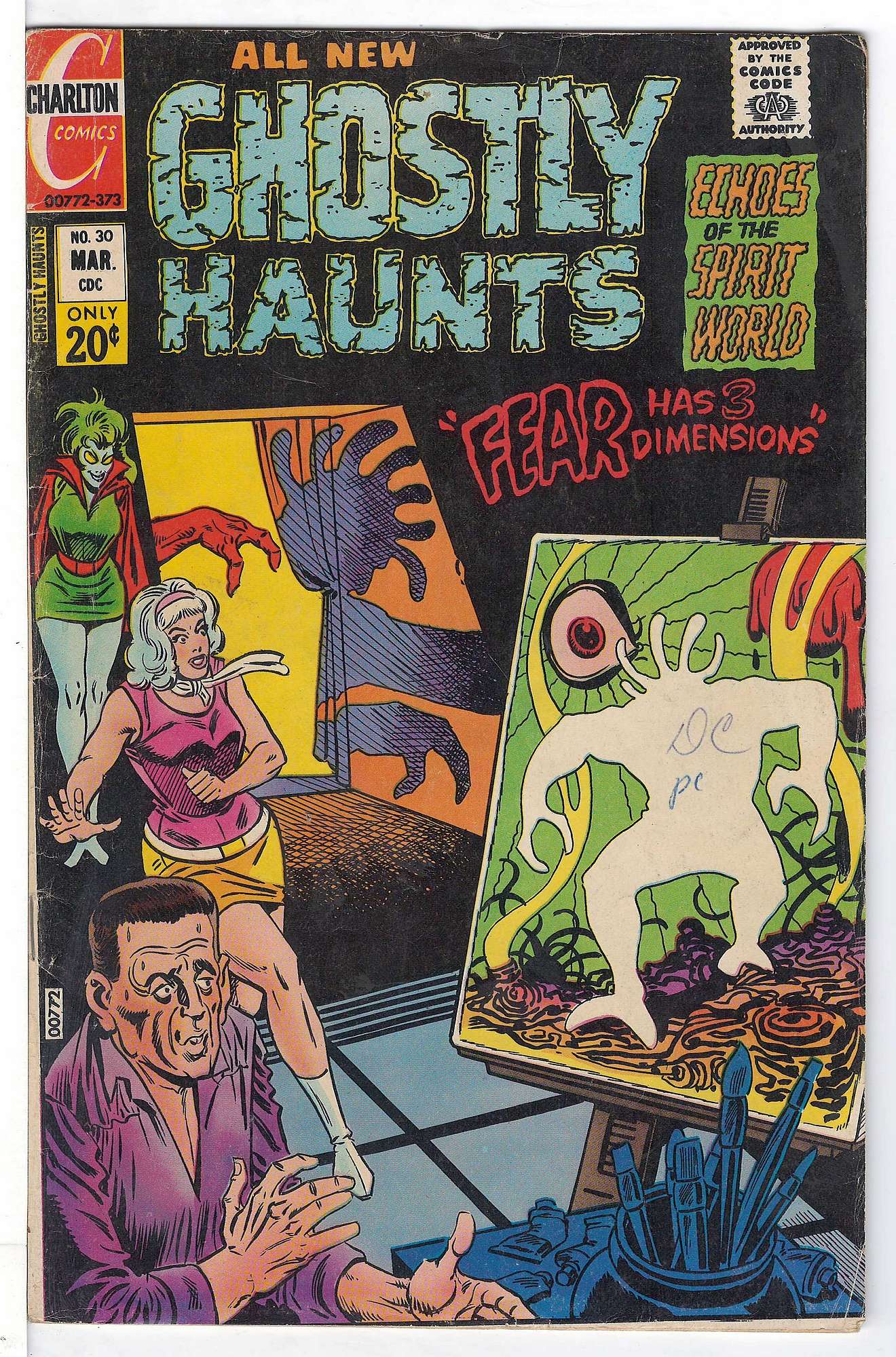 Cover of Ghostly Haunts (Vol 1) #30. One of 250,000 Vintage American Comics on sale from Krypton!