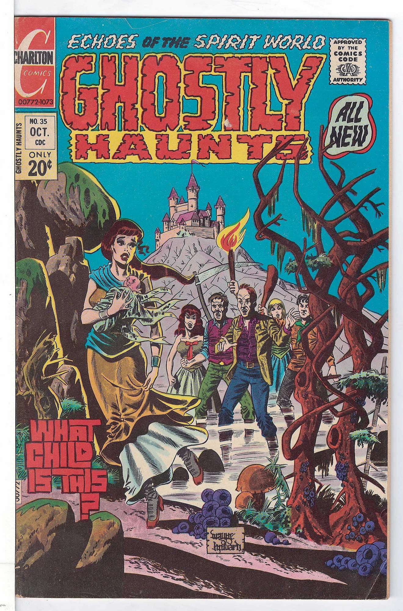 Cover of Ghostly Haunts (Vol 1) #35. One of 250,000 Vintage American Comics on sale from Krypton!