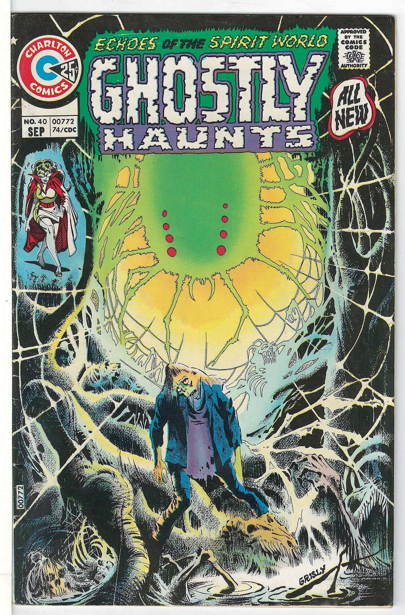 Cover of Ghostly Haunts (Vol 1) #40. One of 250,000 Vintage American Comics on sale from Krypton!