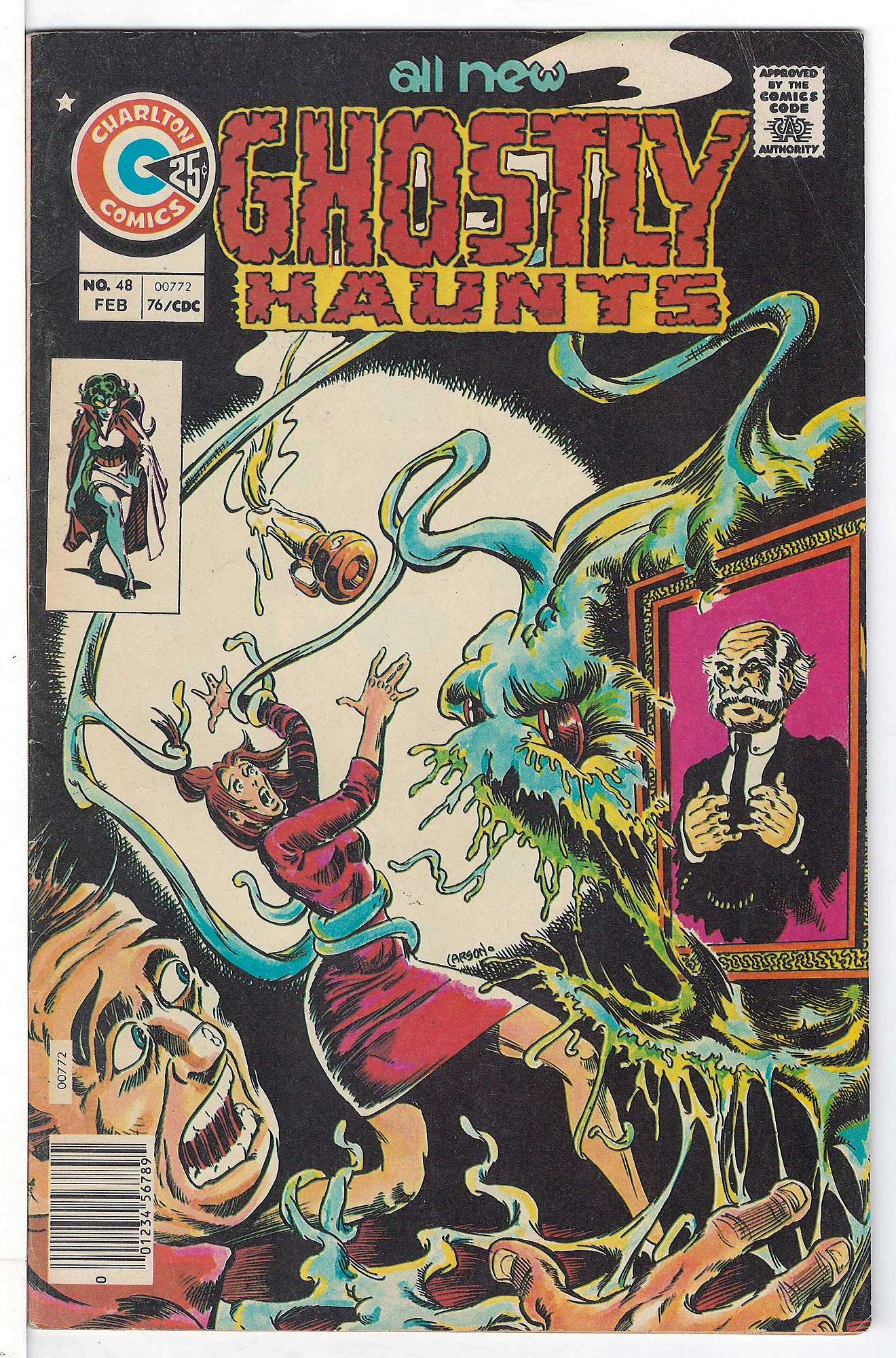 Cover of Ghostly Haunts (Vol 1) #48. One of 250,000 Vintage American Comics on sale from Krypton!