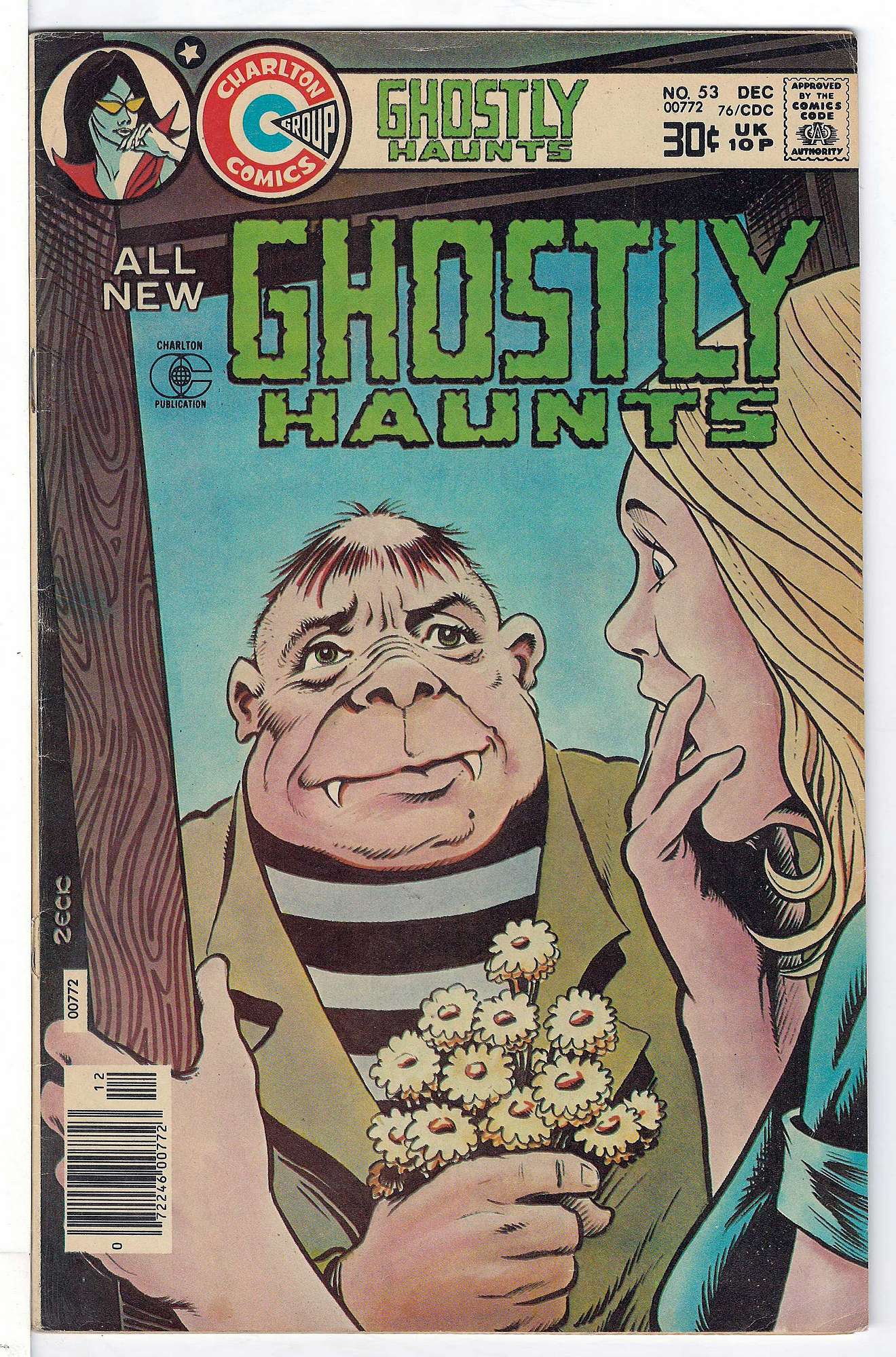 Cover of Ghostly Haunts (Vol 1) #53. One of 250,000 Vintage American Comics on sale from Krypton!