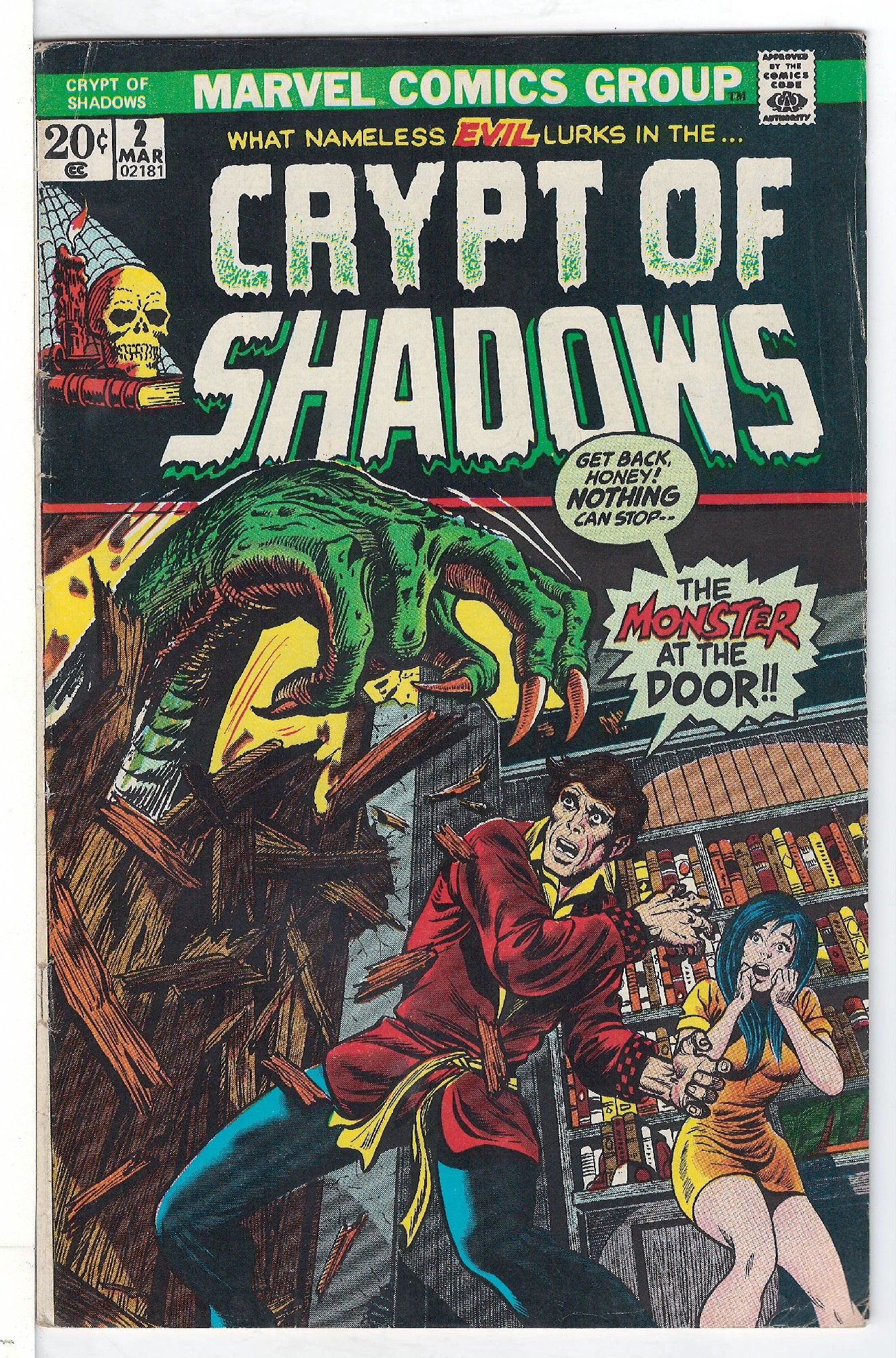Cover of Crypt of Shadows (Vol 1) #2. One of 250,000 Vintage American Comics on sale from Krypton!