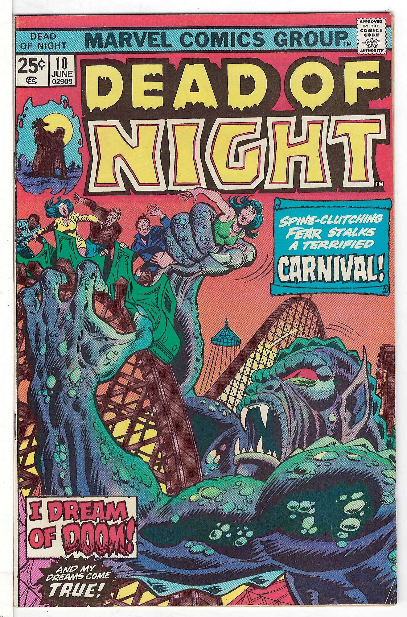 Cover of Dead of Night (Vol 1) #10. One of 250,000 Vintage American Comics on sale from Krypton!