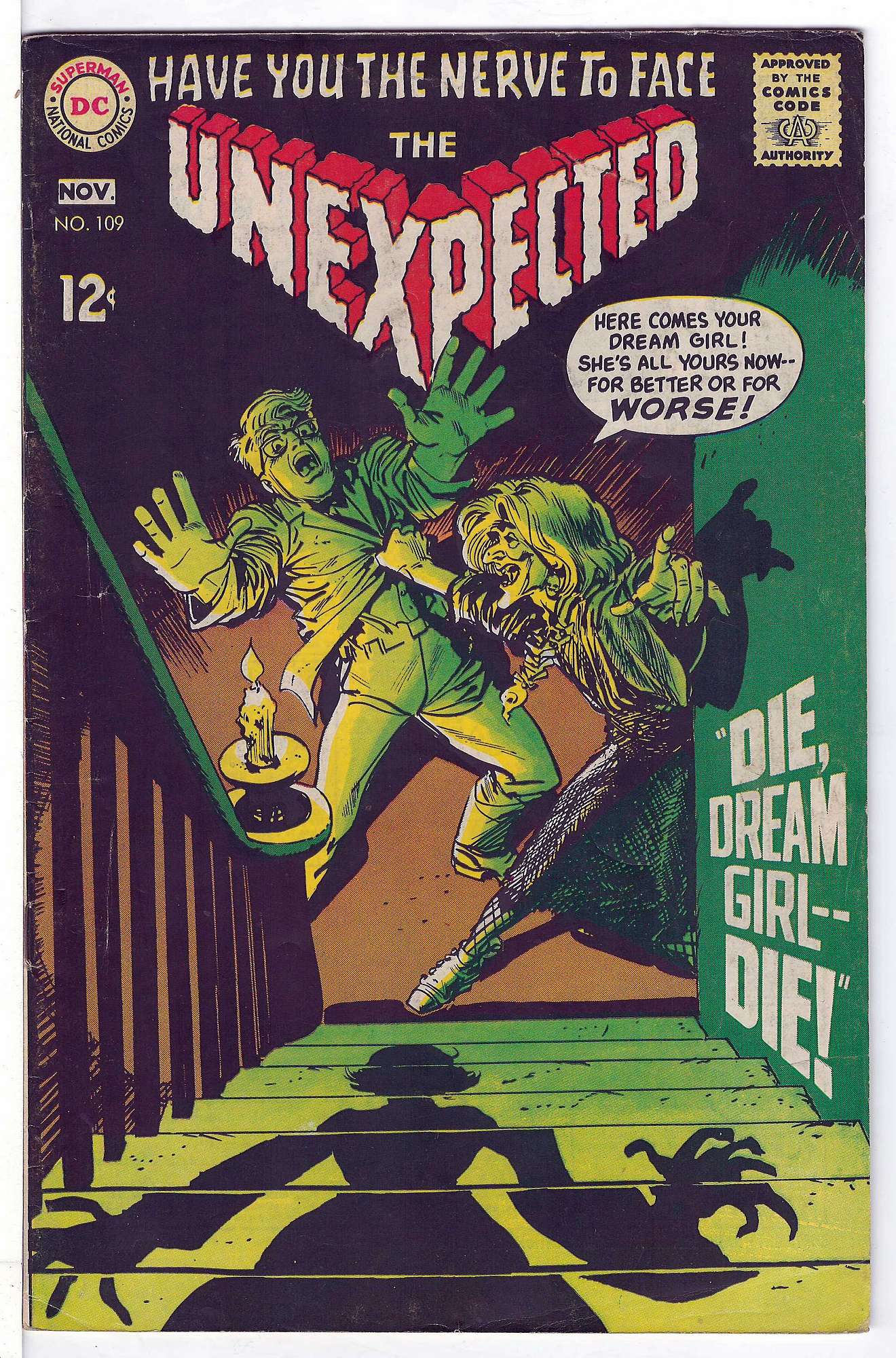 Cover of Unexpected (Vol 1) #109. One of 250,000 Vintage American Comics on sale from Krypton!