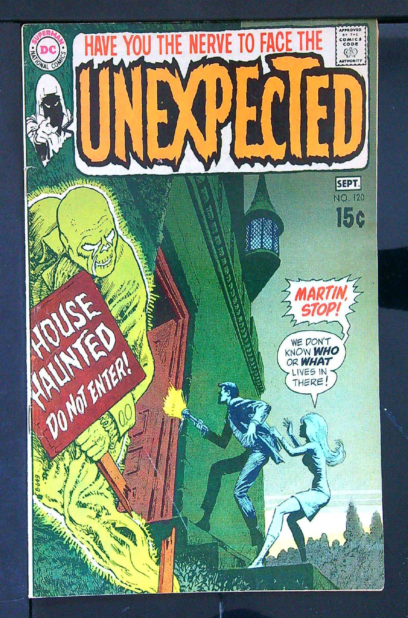 Cover of Unexpected (Vol 1) #120. One of 250,000 Vintage American Comics on sale from Krypton!