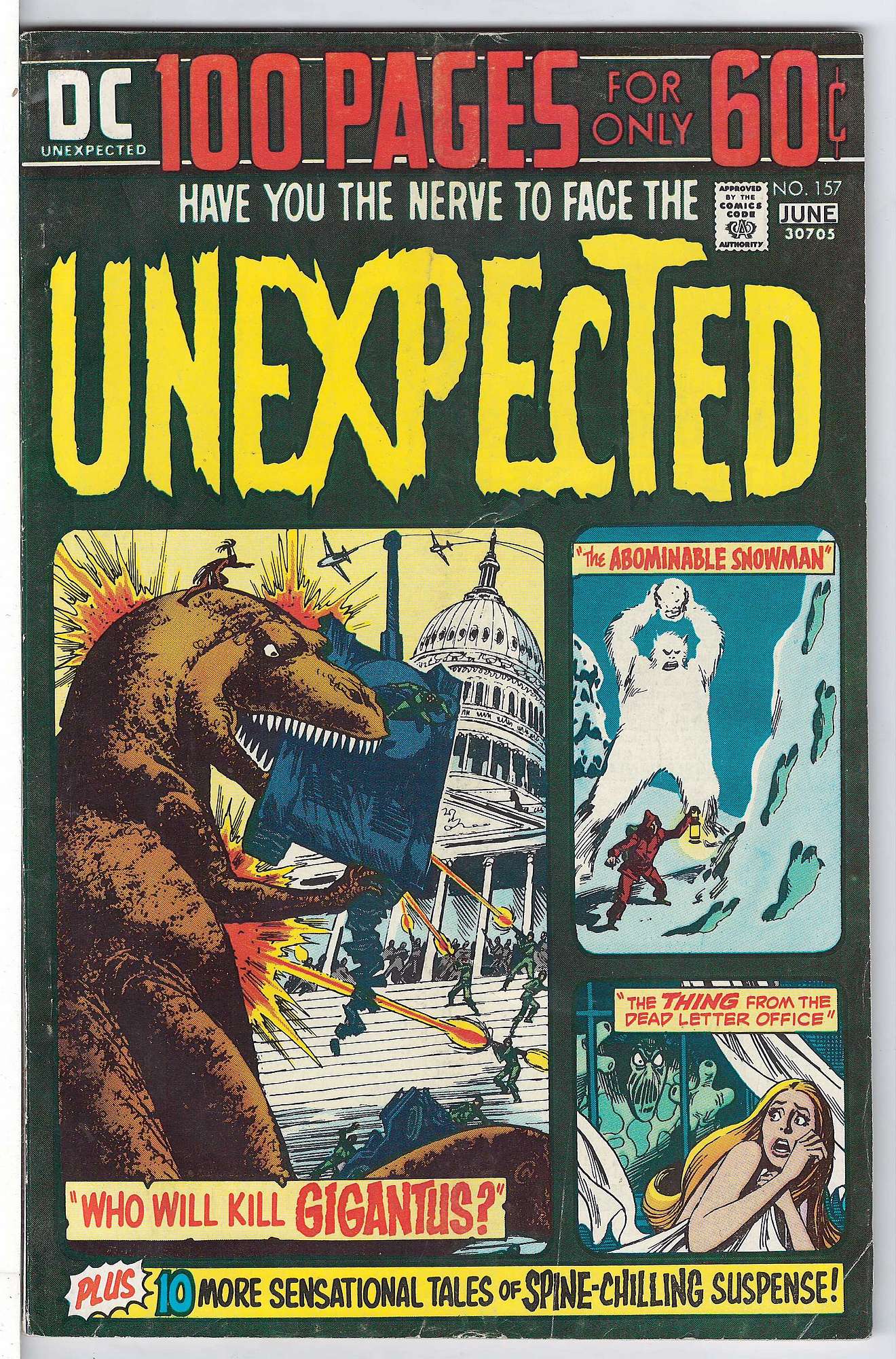 Cover of Unexpected (Vol 1) #157. One of 250,000 Vintage American Comics on sale from Krypton!
