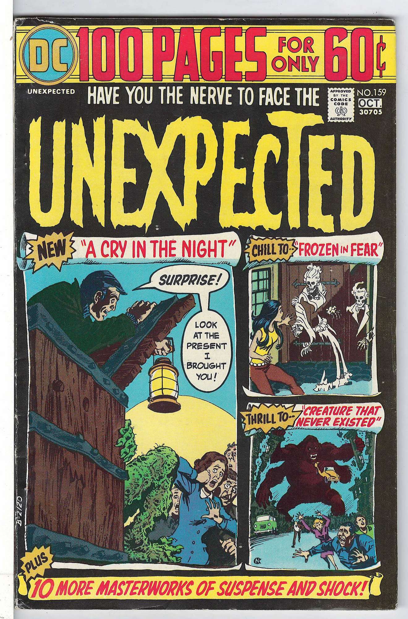 Cover of Unexpected (Vol 1) #159. One of 250,000 Vintage American Comics on sale from Krypton!