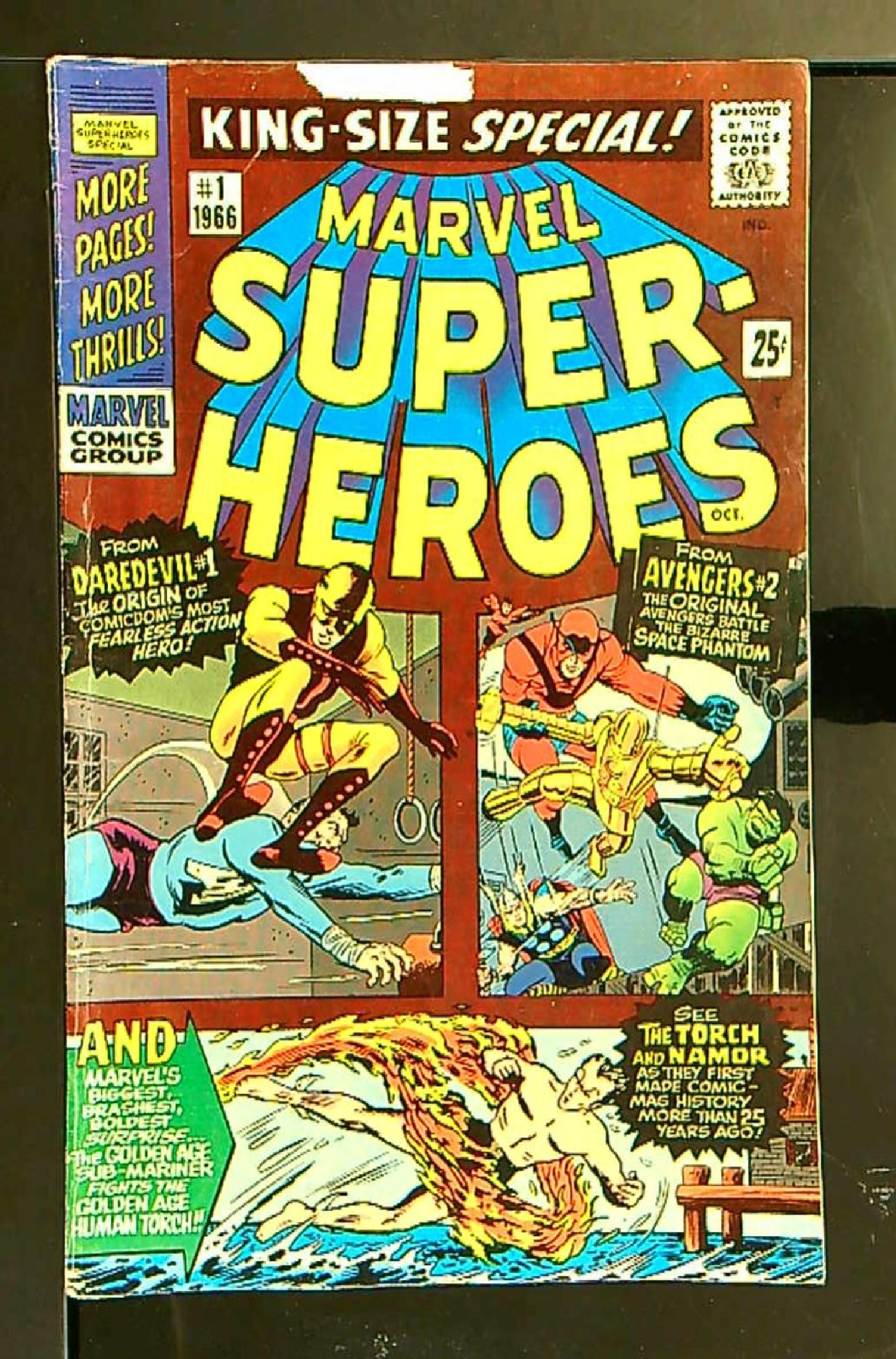 Cover of Marvel Super-Heroes Special (1966 One Shot) #1. One of 250,000 Vintage American Comics on sale from Krypton!