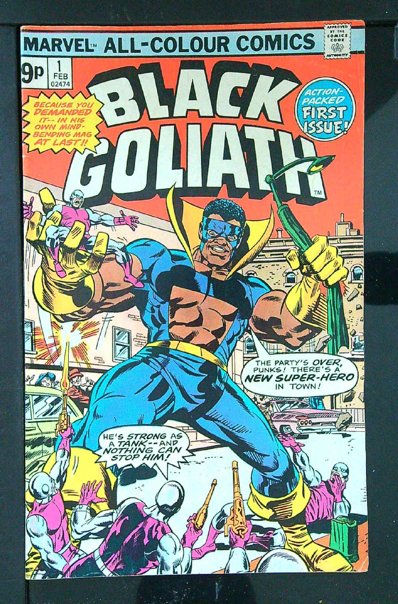 Cover of Black Goliath (Vol 1) #1. One of 250,000 Vintage American Comics on sale from Krypton!