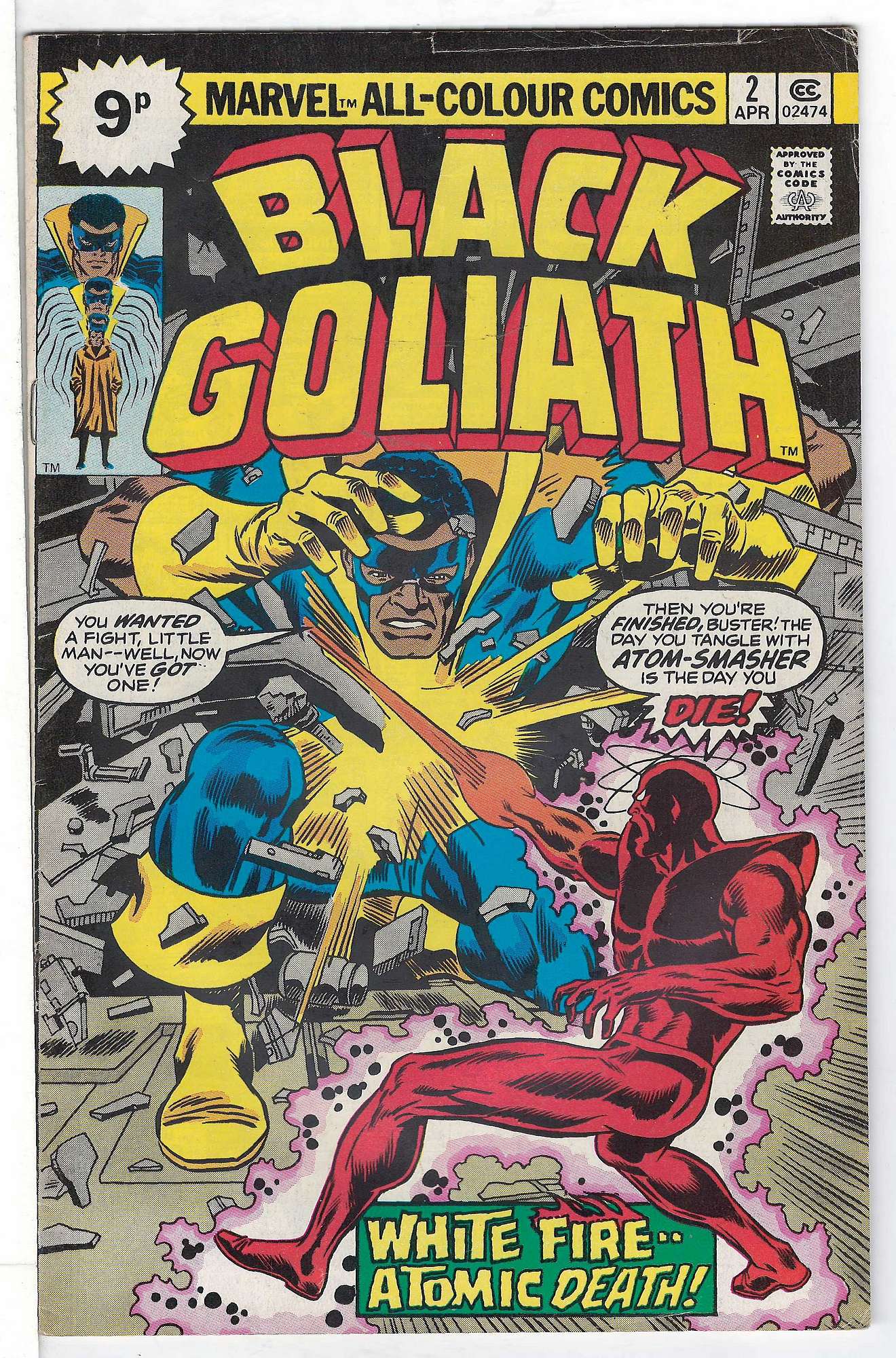 Cover of Black Goliath (Vol 1) #2. One of 250,000 Vintage American Comics on sale from Krypton!