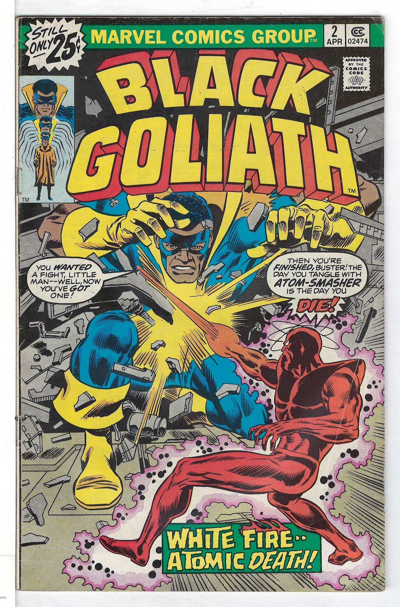 Cover of Black Goliath (Vol 1) #2. One of 250,000 Vintage American Comics on sale from Krypton!