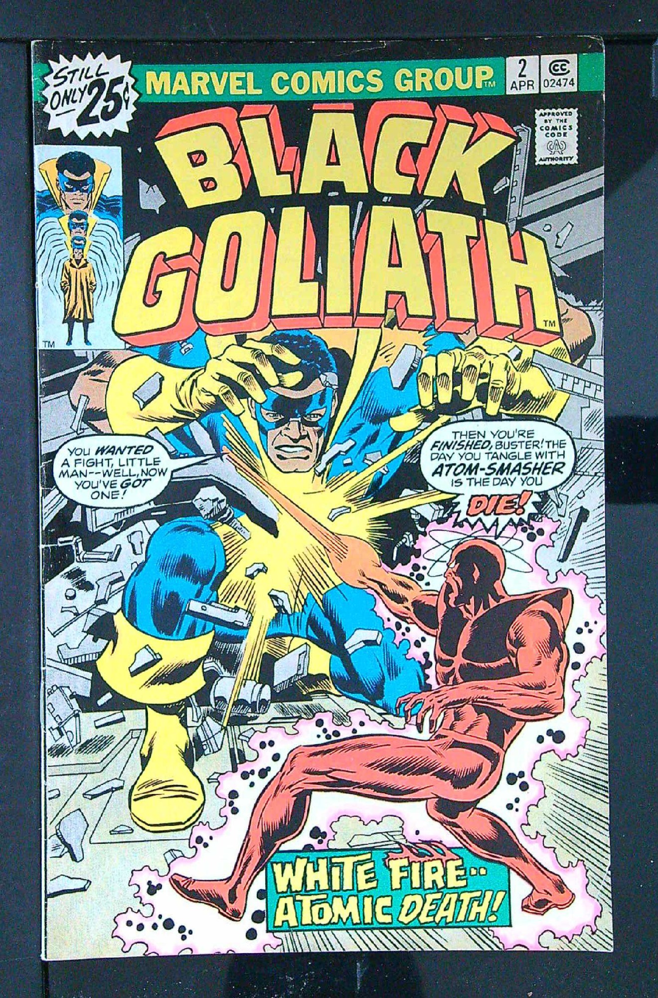 Cover of Black Goliath (Vol 1) #2. One of 250,000 Vintage American Comics on sale from Krypton!