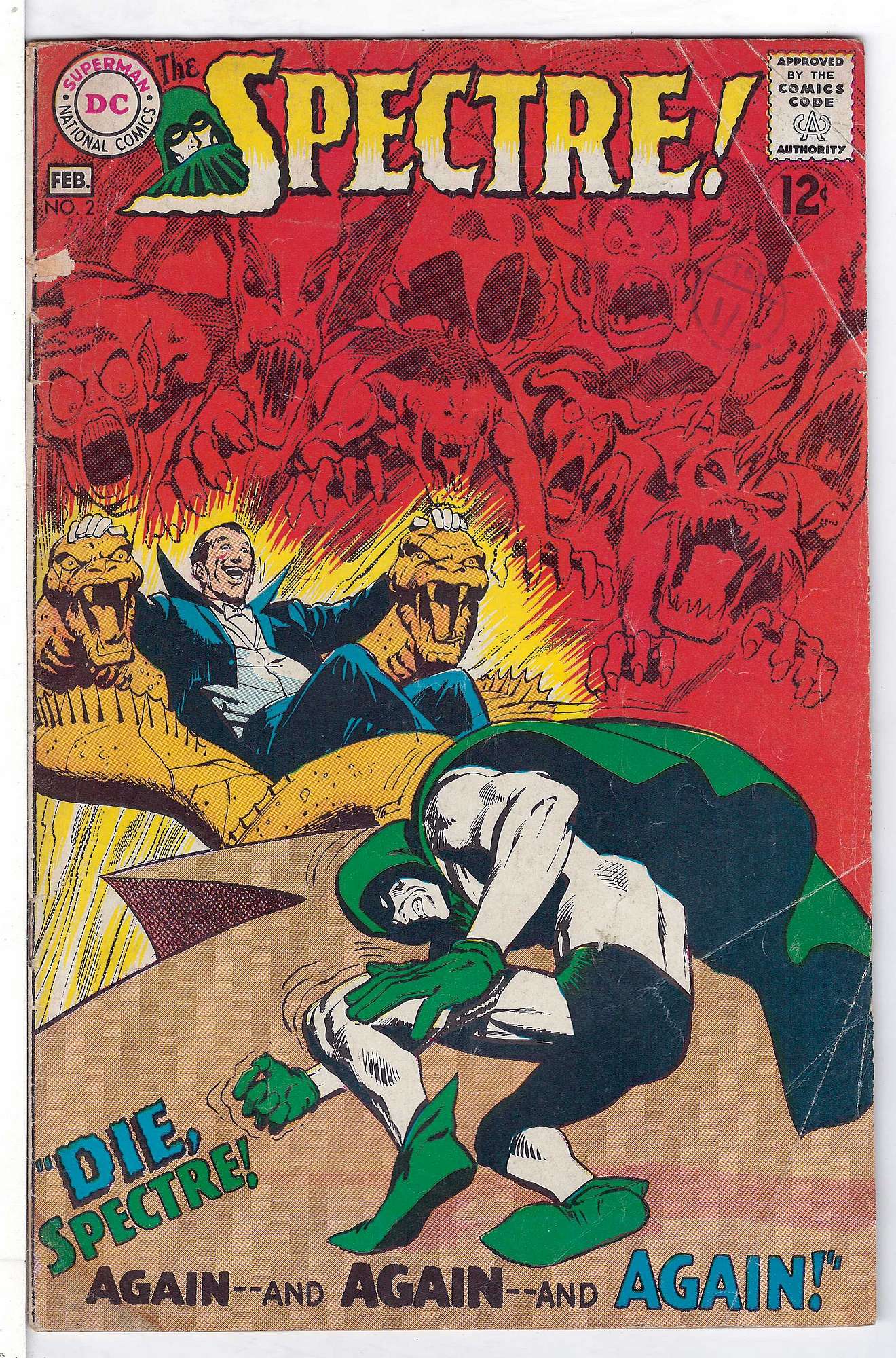 Cover of Spectre (Vol 1) #2. One of 250,000 Vintage American Comics on sale from Krypton!