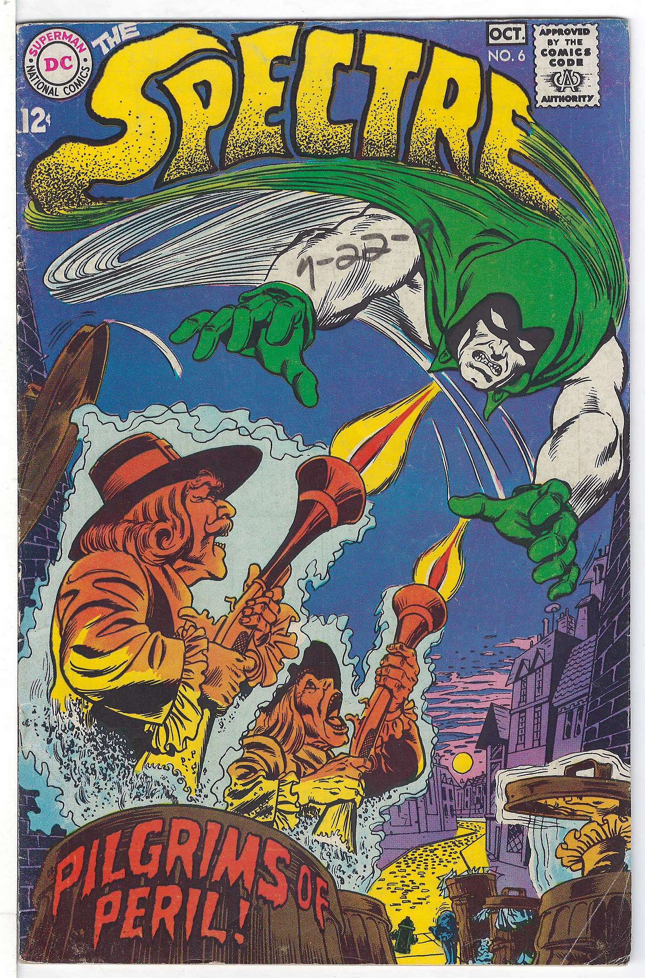Cover of Spectre (Vol 1) #6. One of 250,000 Vintage American Comics on sale from Krypton!