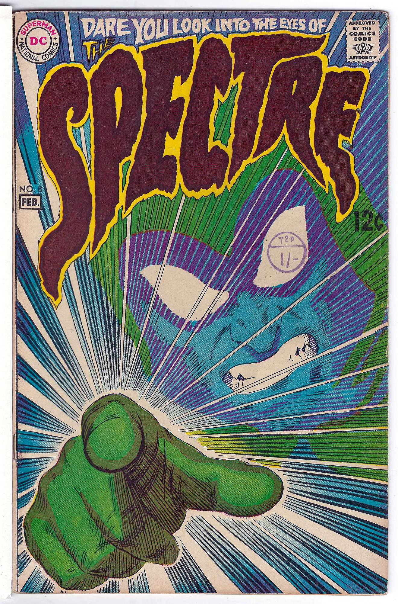 Cover of Spectre (Vol 1) #8. One of 250,000 Vintage American Comics on sale from Krypton!