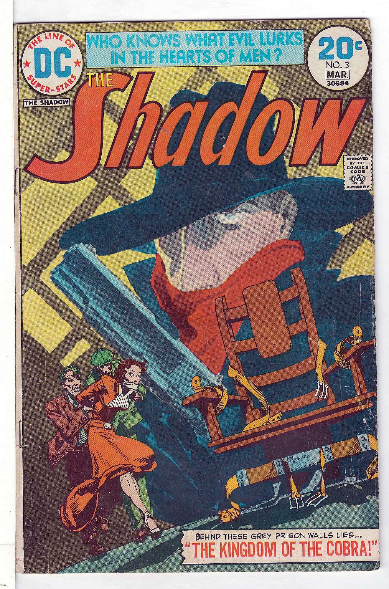 Cover of Shadow (Vol 1) The #3. One of 250,000 Vintage American Comics on sale from Krypton!