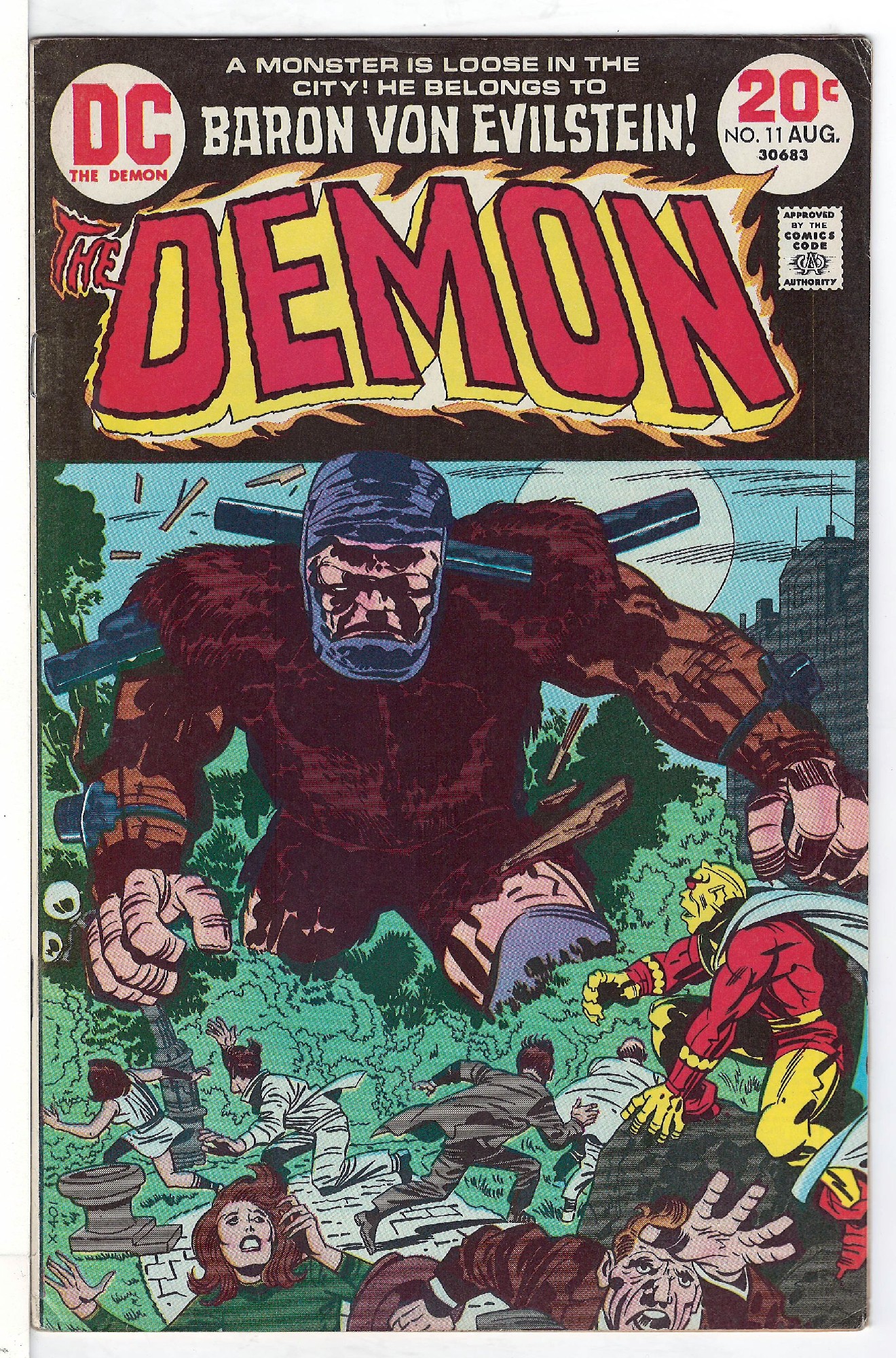 Cover of Demon (Vol 1) The #11. One of 250,000 Vintage American Comics on sale from Krypton!