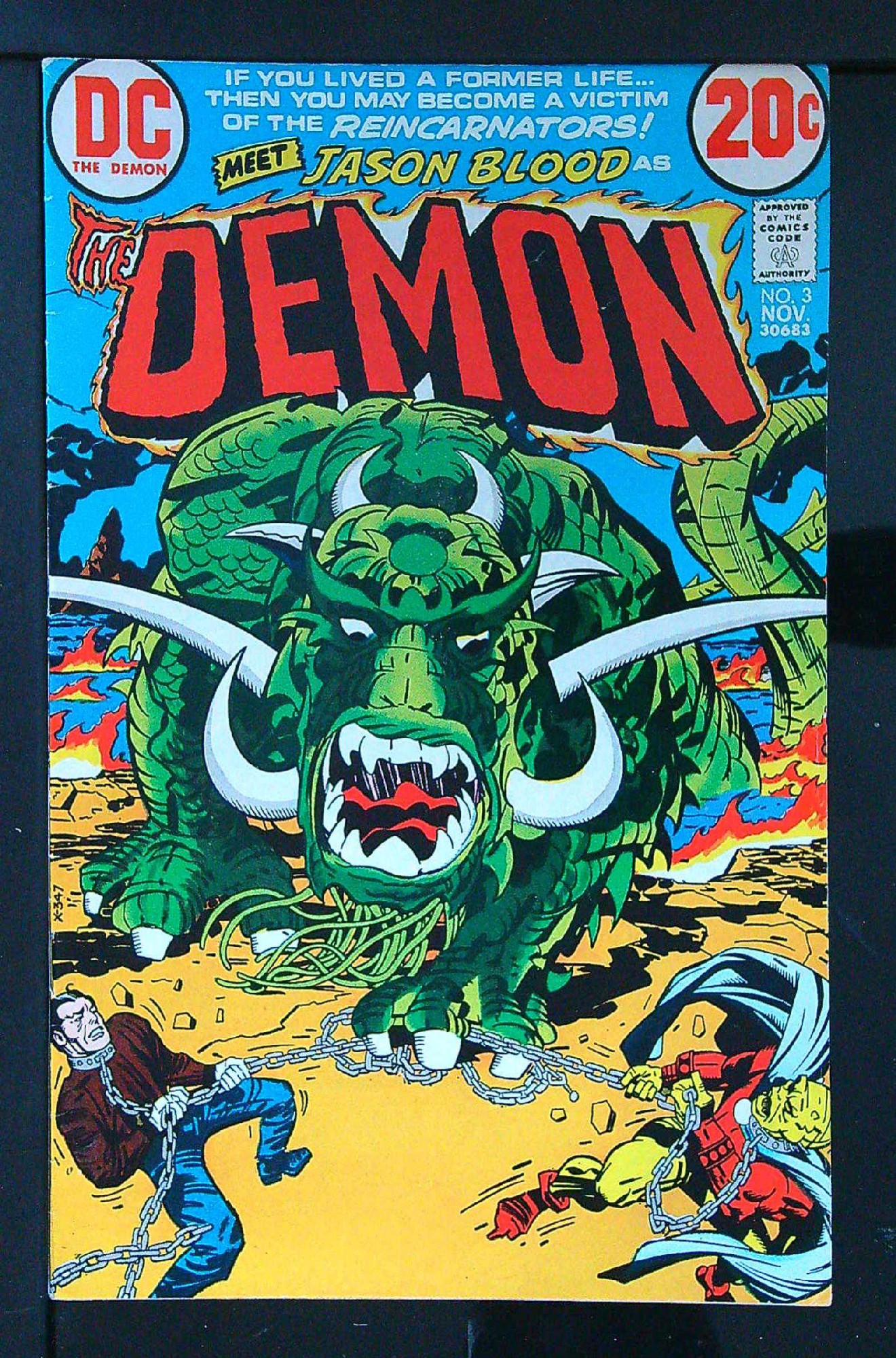 Cover of Demon (Vol 1) The #3. One of 250,000 Vintage American Comics on sale from Krypton!