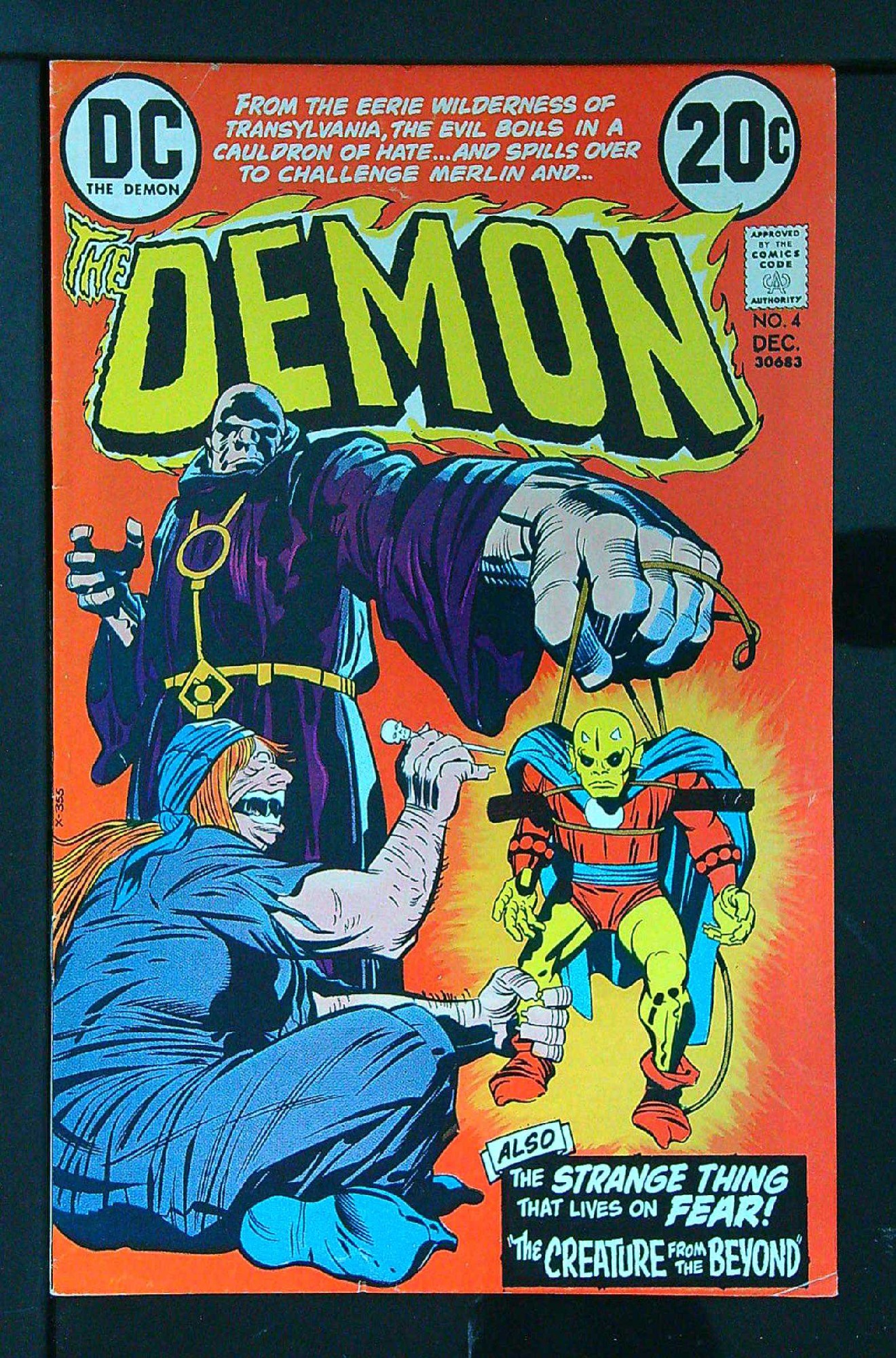 Cover of Demon (Vol 1) The #4. One of 250,000 Vintage American Comics on sale from Krypton!