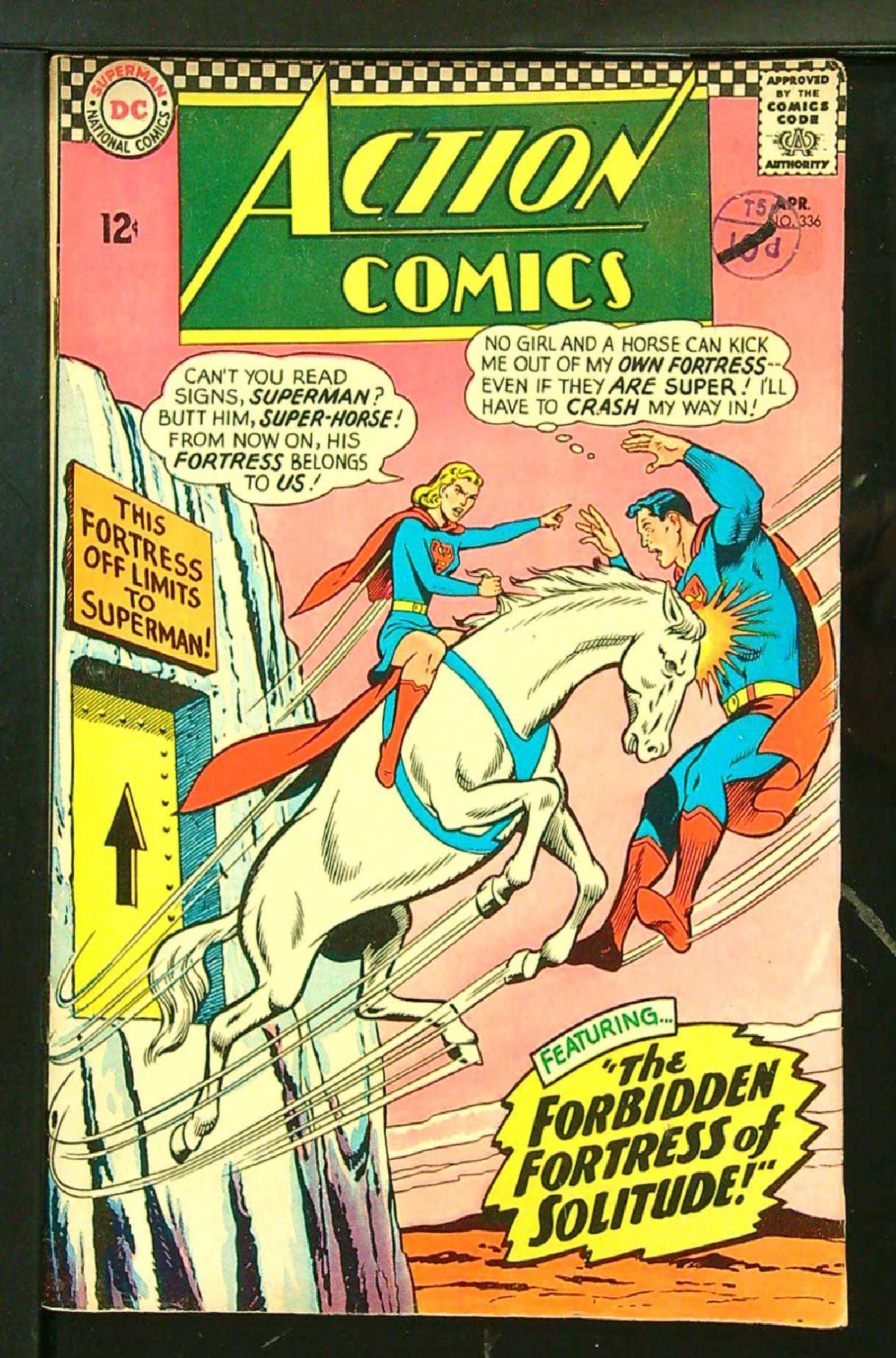Cover of Action Comics (Vol 1) #336. One of 250,000 Vintage American Comics on sale from Krypton!