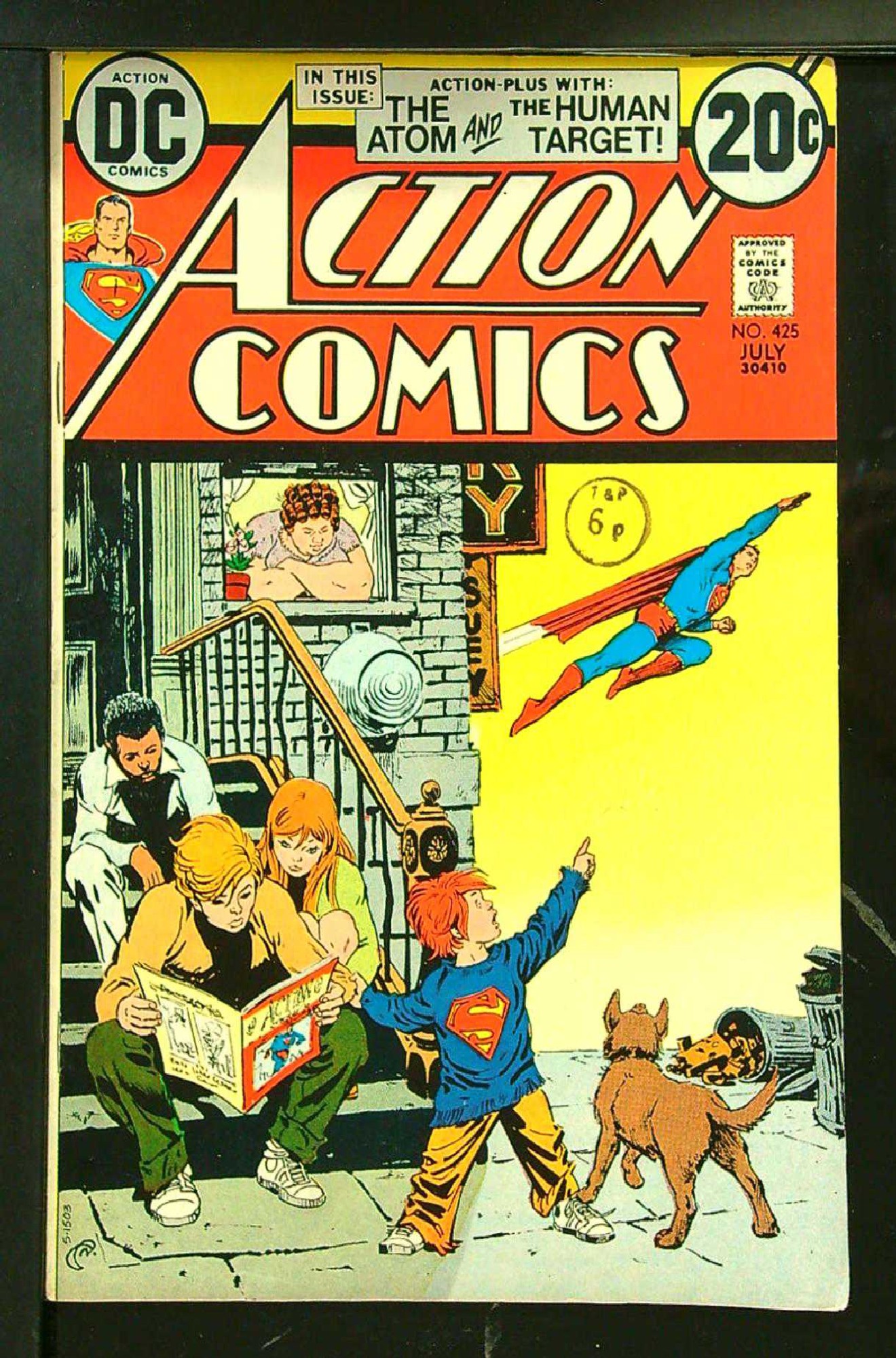 Cover of Action Comics (Vol 1) #425. One of 250,000 Vintage American Comics on sale from Krypton!