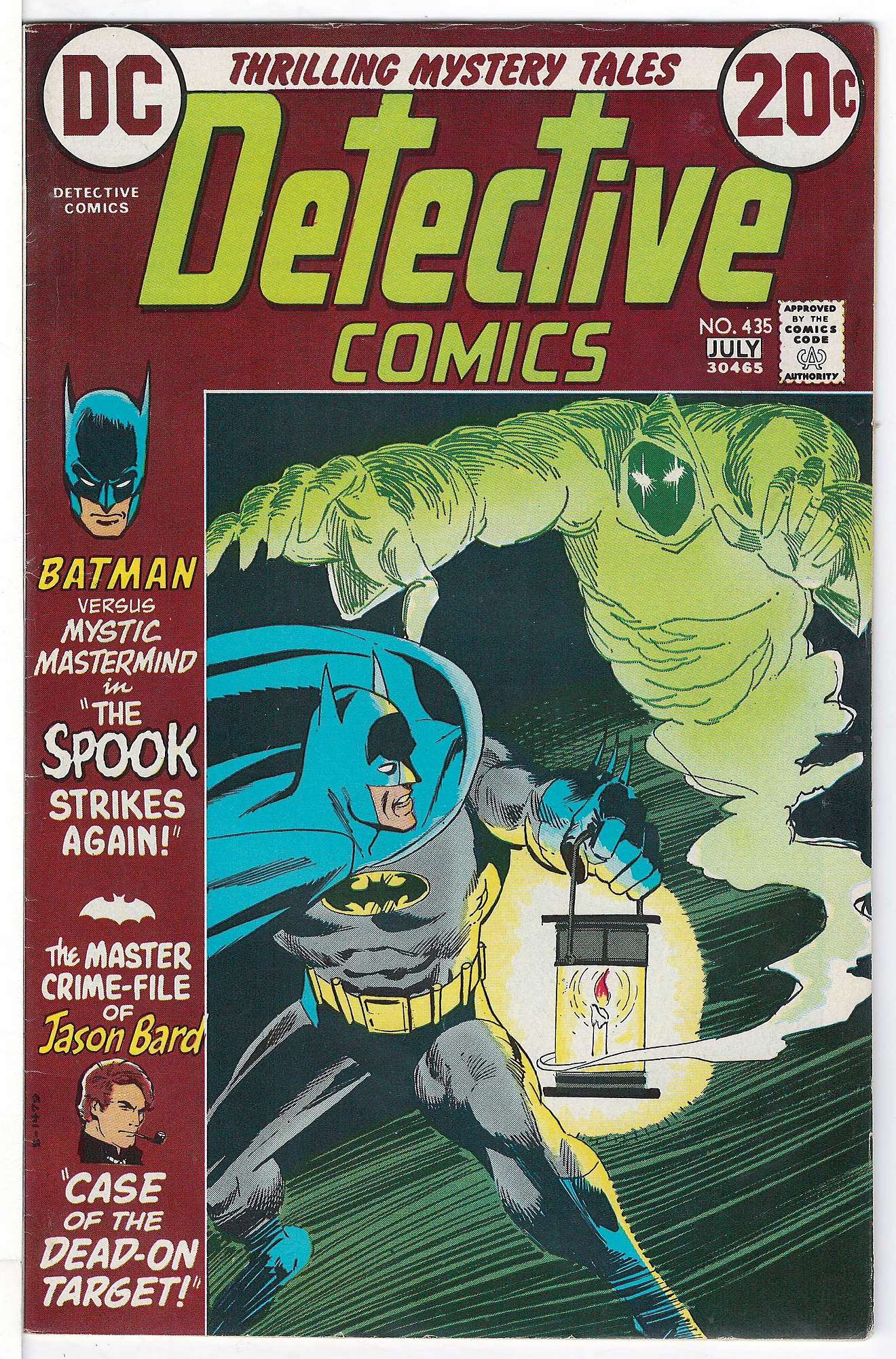 Cover of Detective Comics #435. One of 250,000 Vintage American Comics on sale from Krypton!