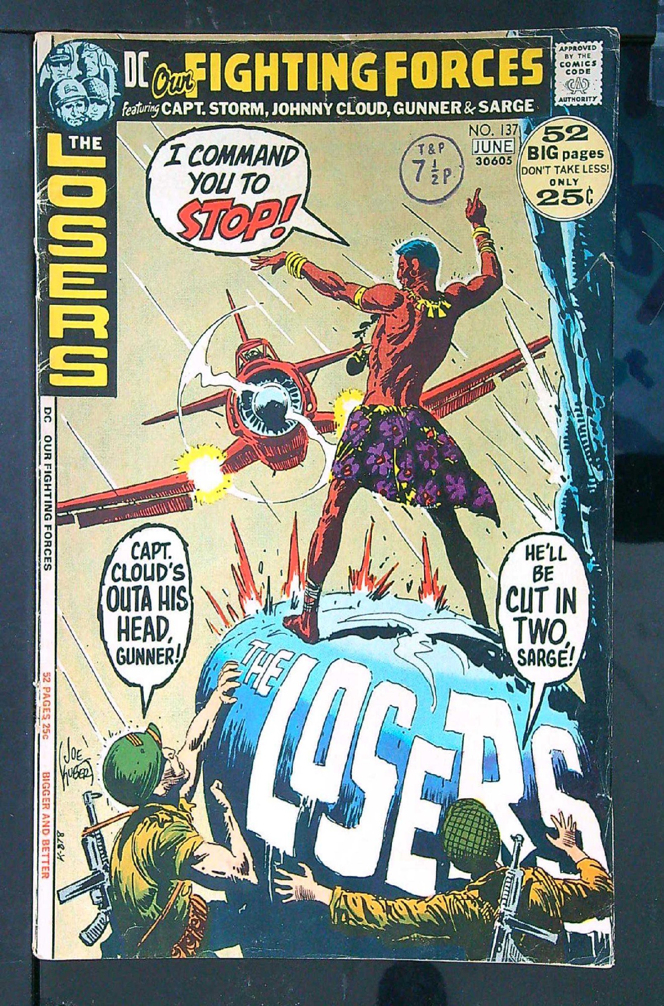 Cover of Our Fighting Forces #137. One of 250,000 Vintage American Comics on sale from Krypton!