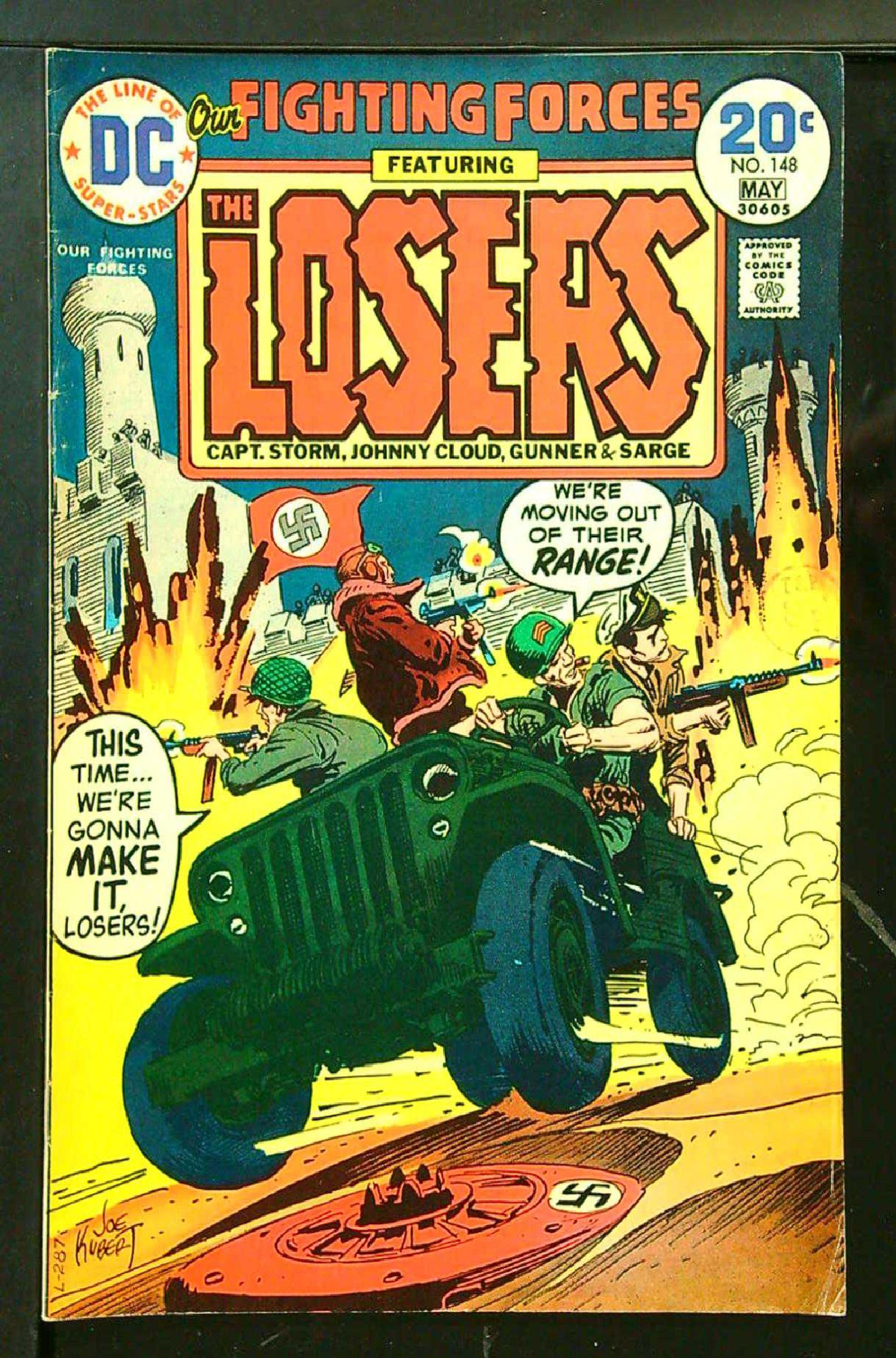 Cover of Our Fighting Forces #148. One of 250,000 Vintage American Comics on sale from Krypton!