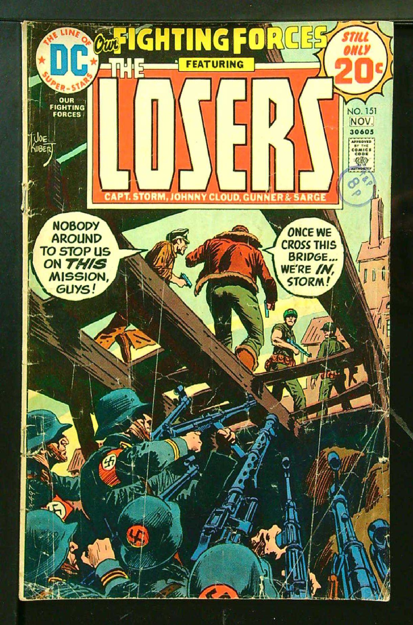 Cover of Our Fighting Forces #151. One of 250,000 Vintage American Comics on sale from Krypton!