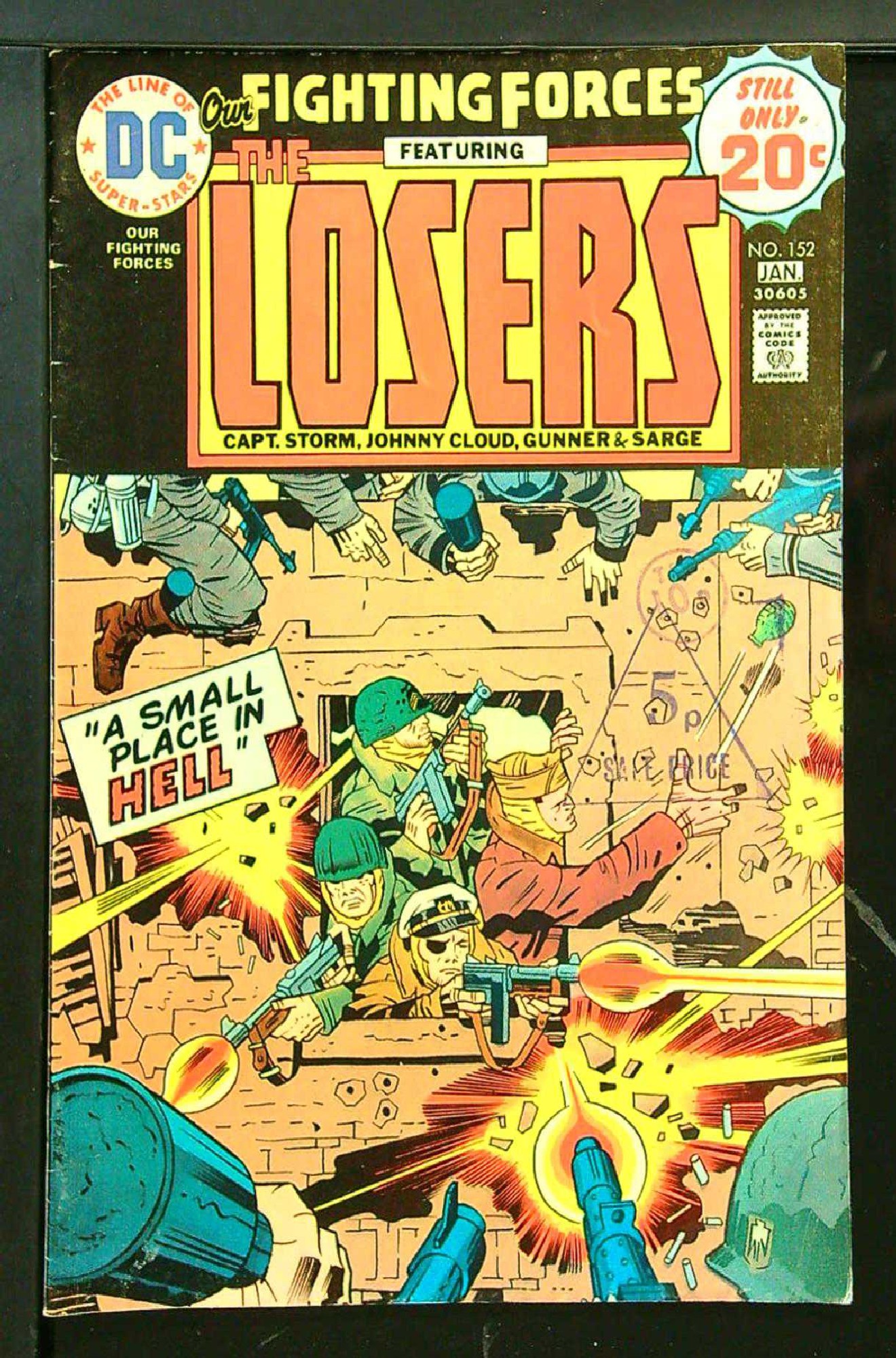 Cover of Our Fighting Forces #152. One of 250,000 Vintage American Comics on sale from Krypton!